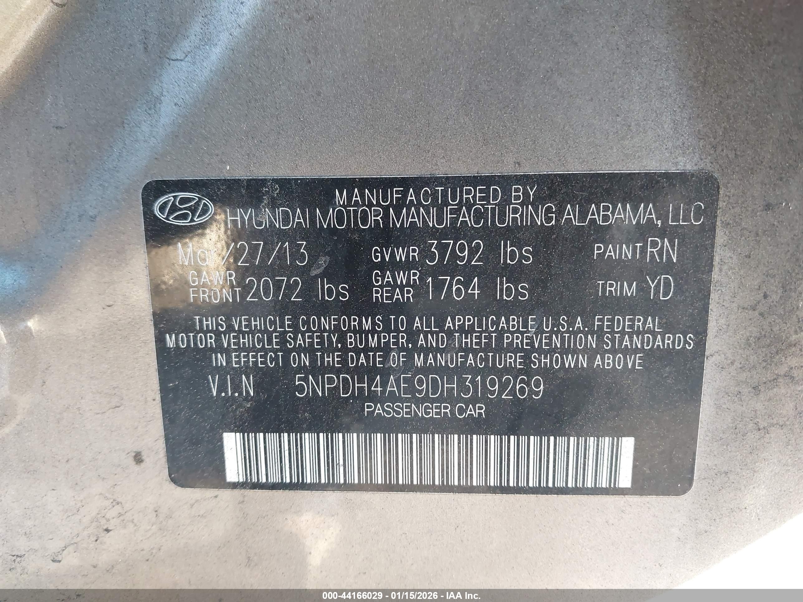 HYUNDAI ELANTRA image 9