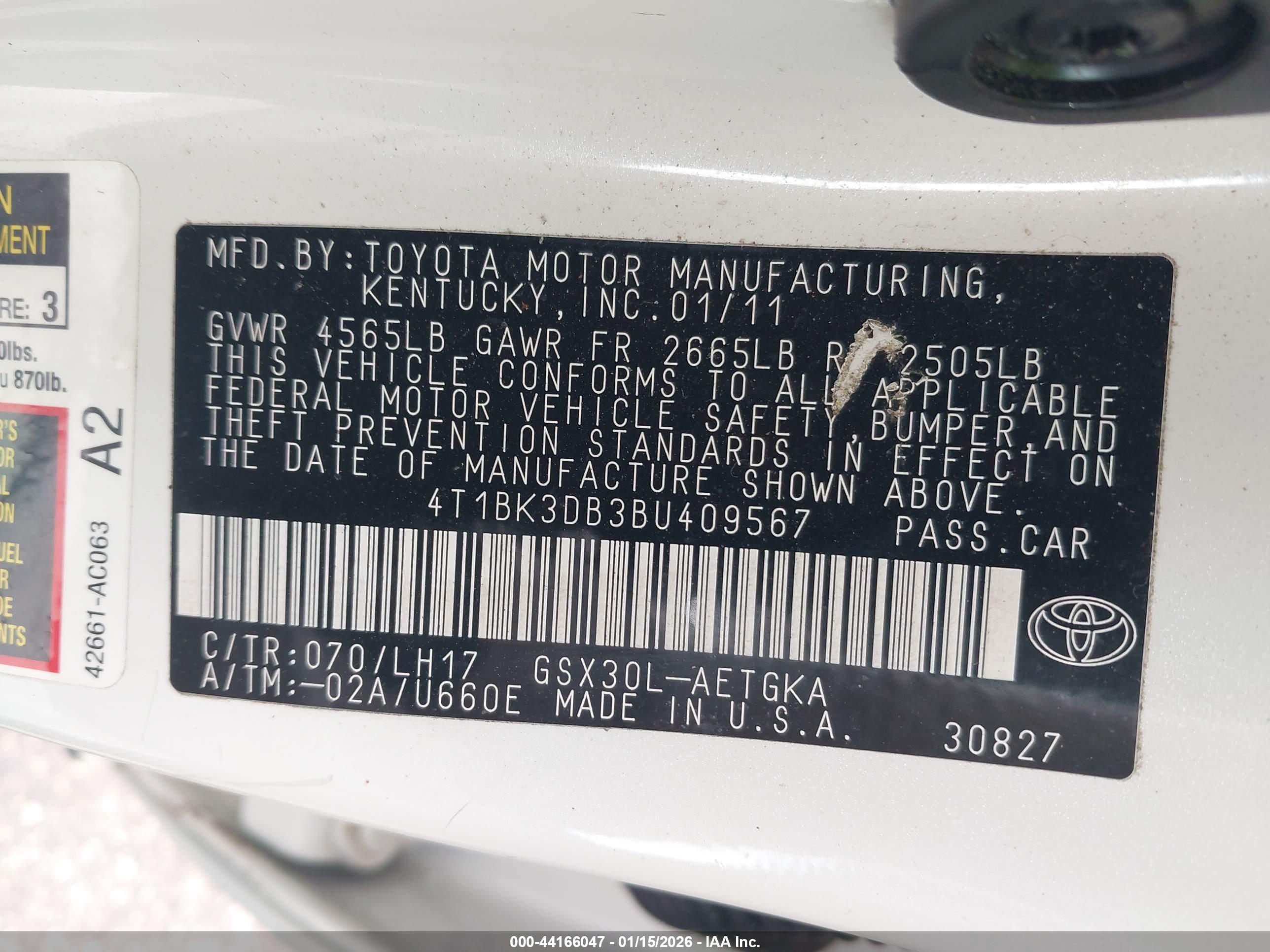 TOYOTA AVALON image 9