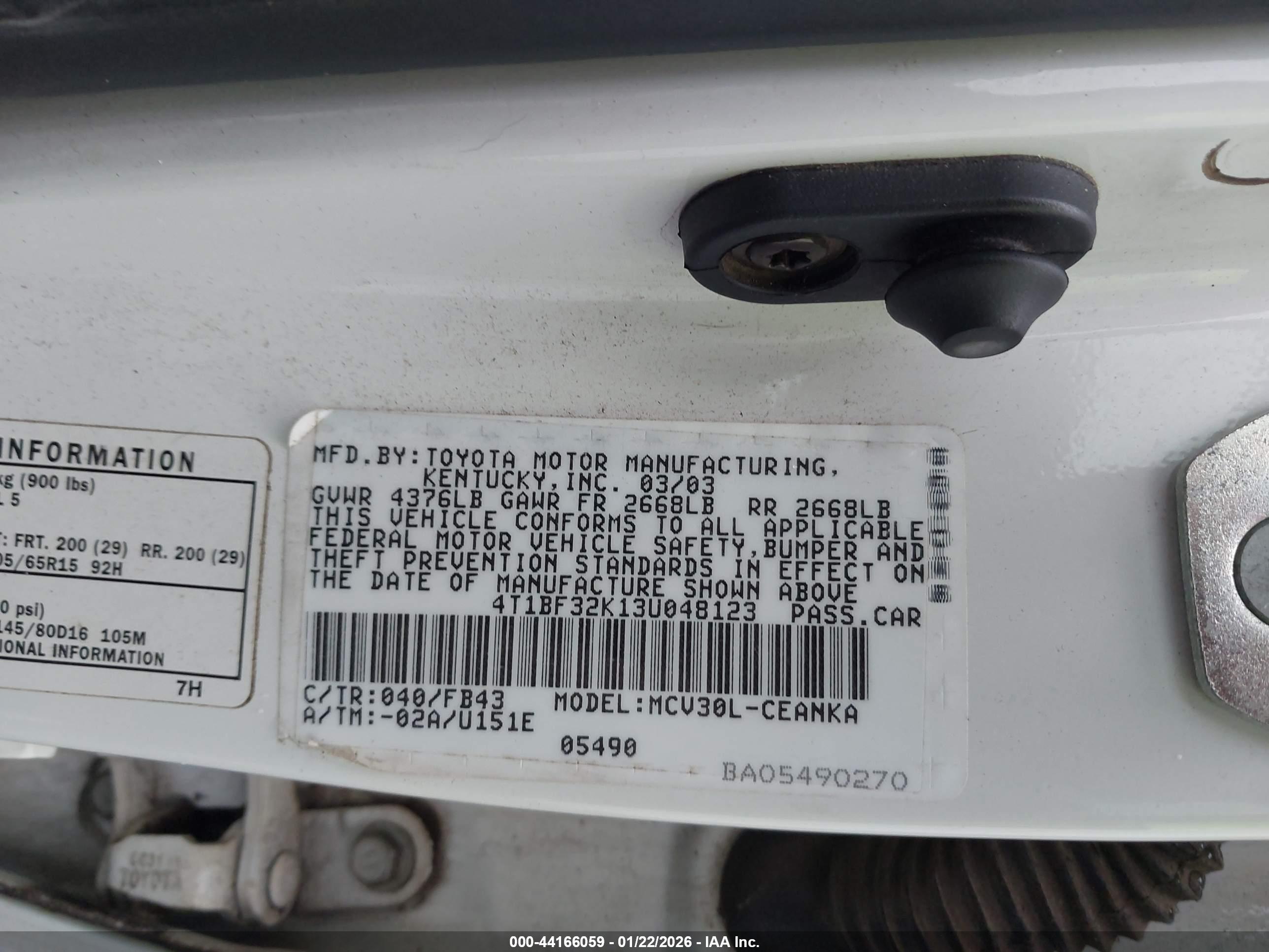 TOYOTA CAMRY image 9