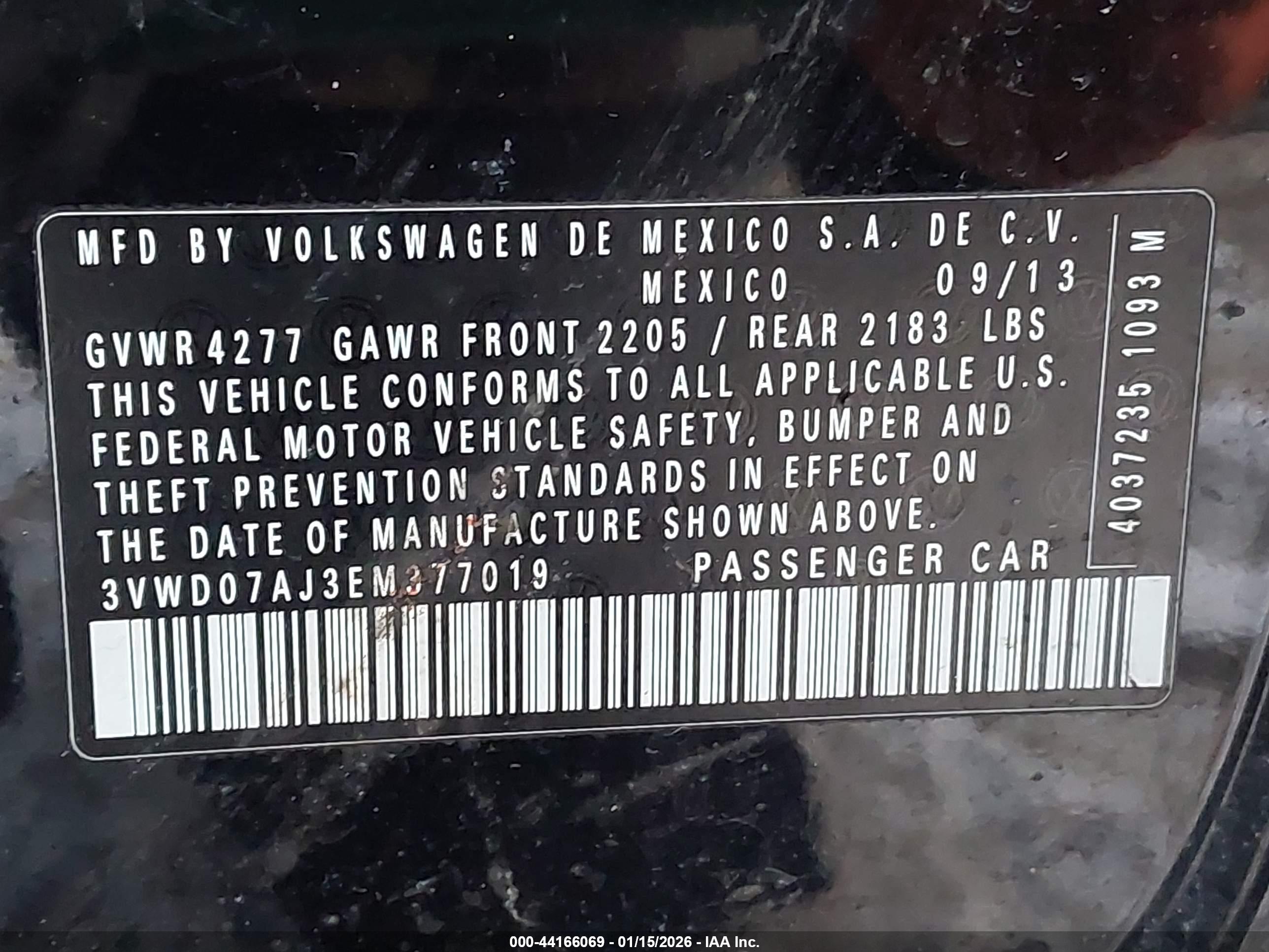 VOLKSWAGEN JETTA image 9