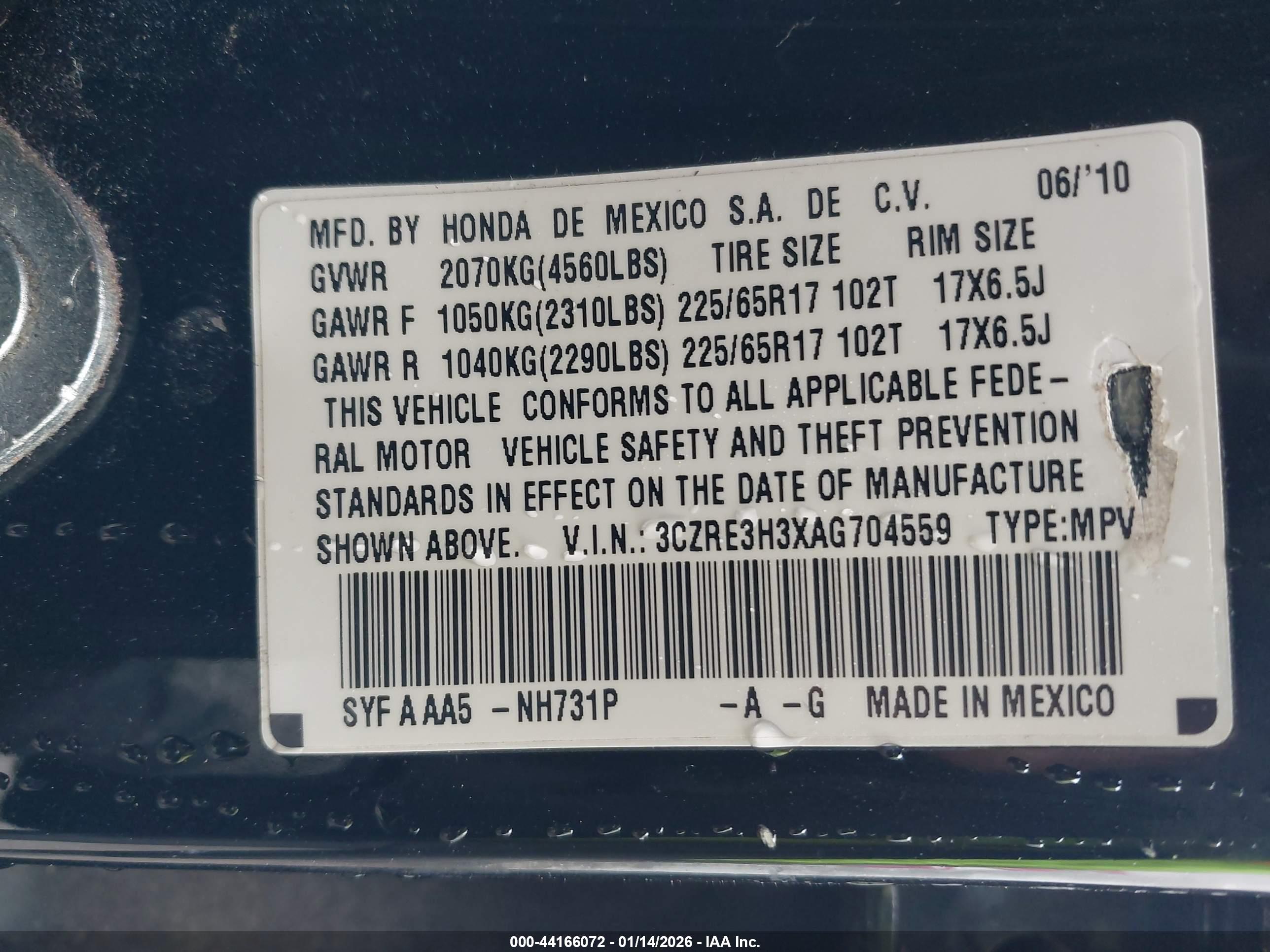 HONDA CR-V image 9