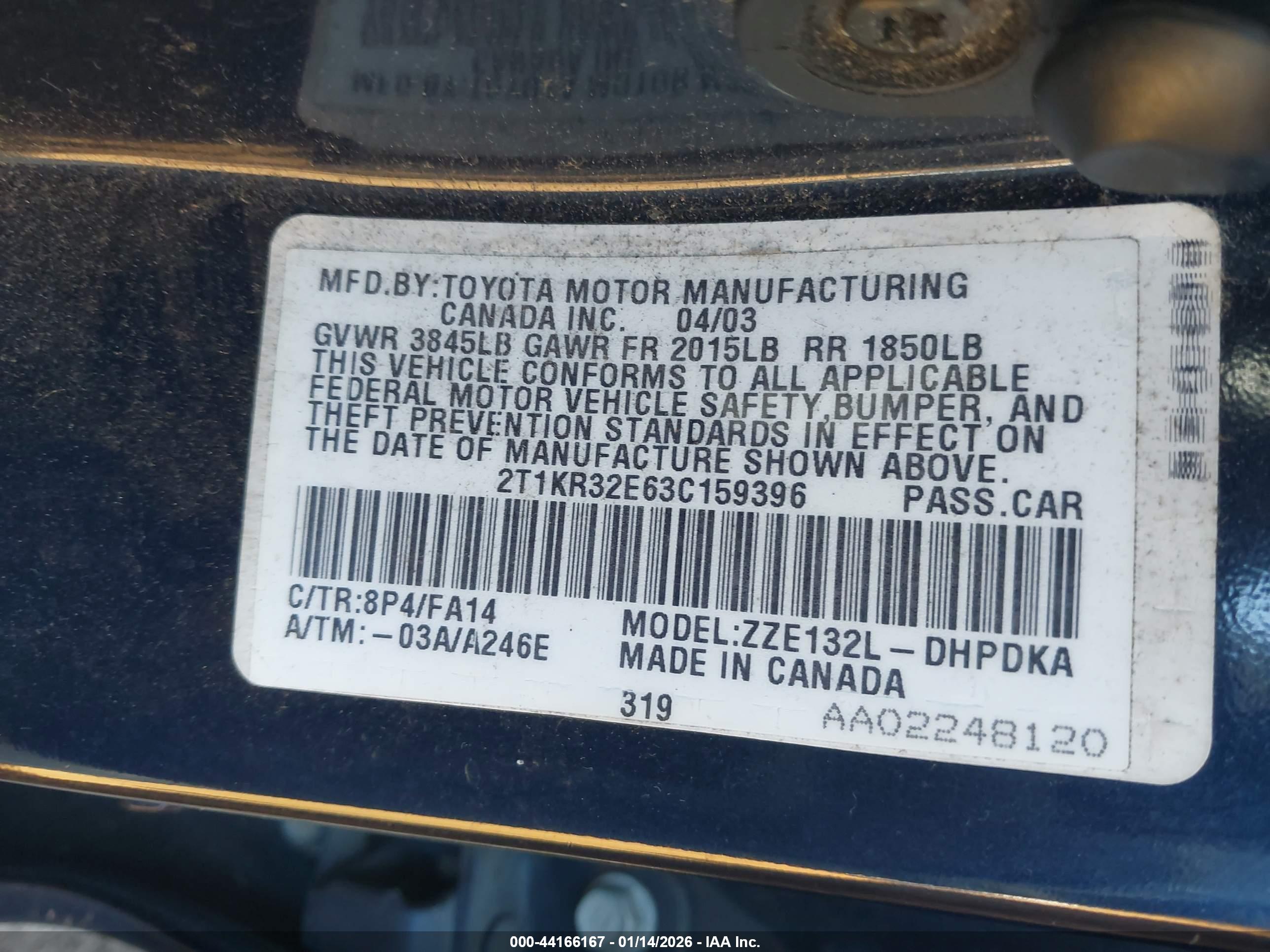 TOYOTA MATRIX image 9
