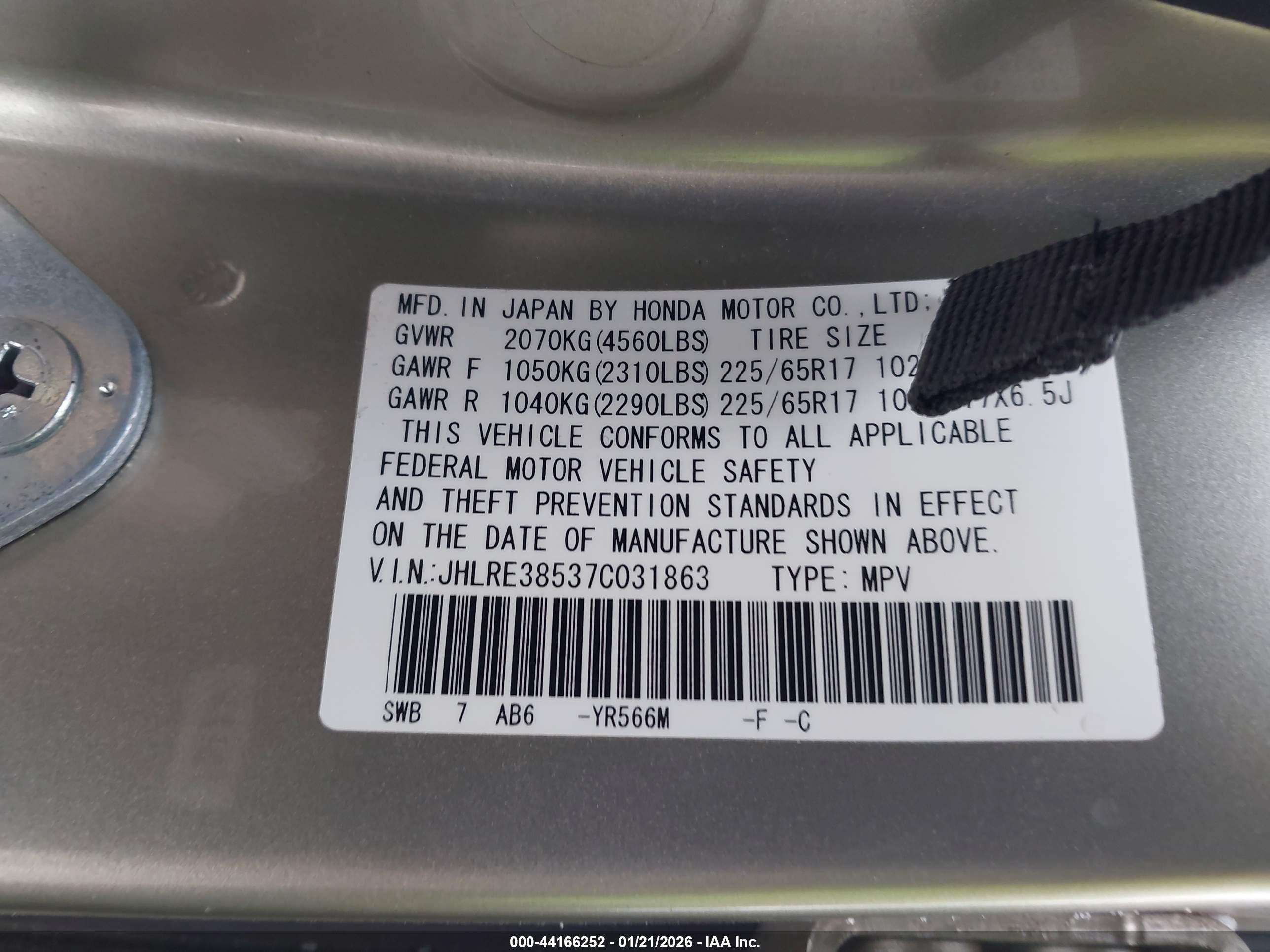 HONDA CR-V image 9
