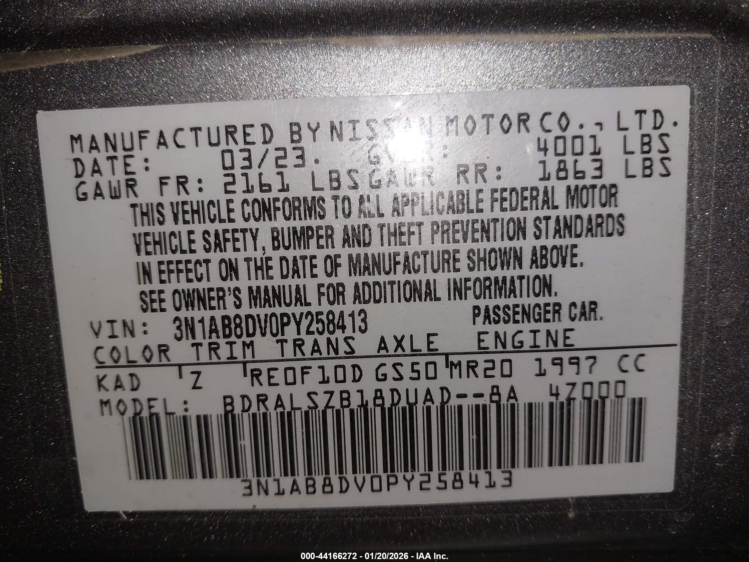 NISSAN SENTRA image 9