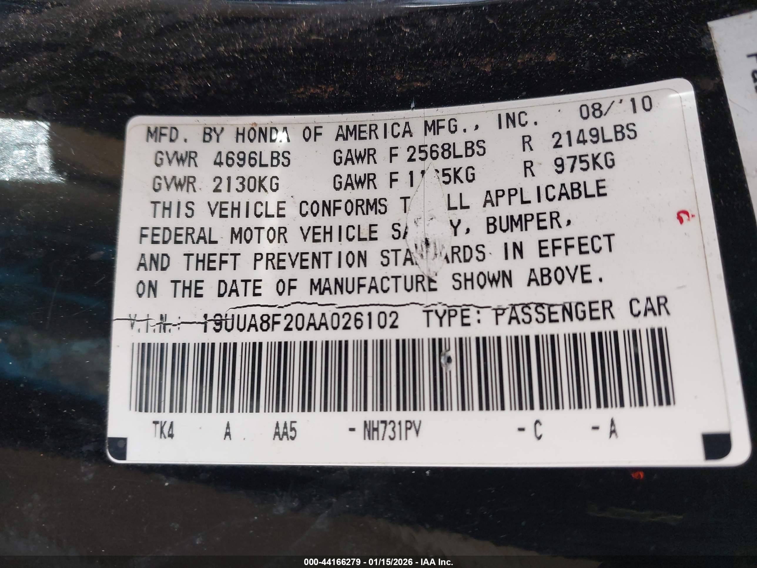 ACURA TL image 9
