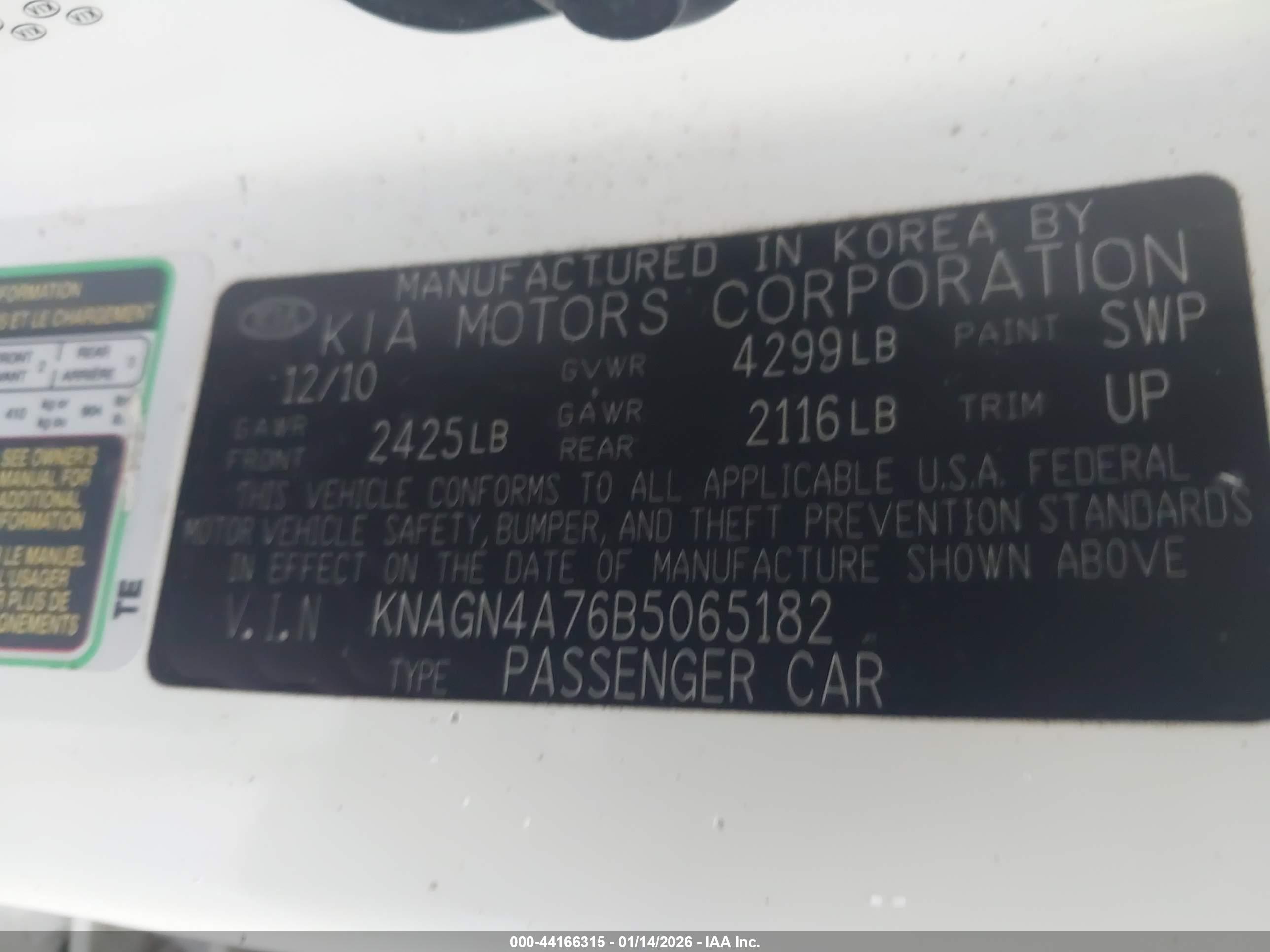 KIA OPTIMA image 9