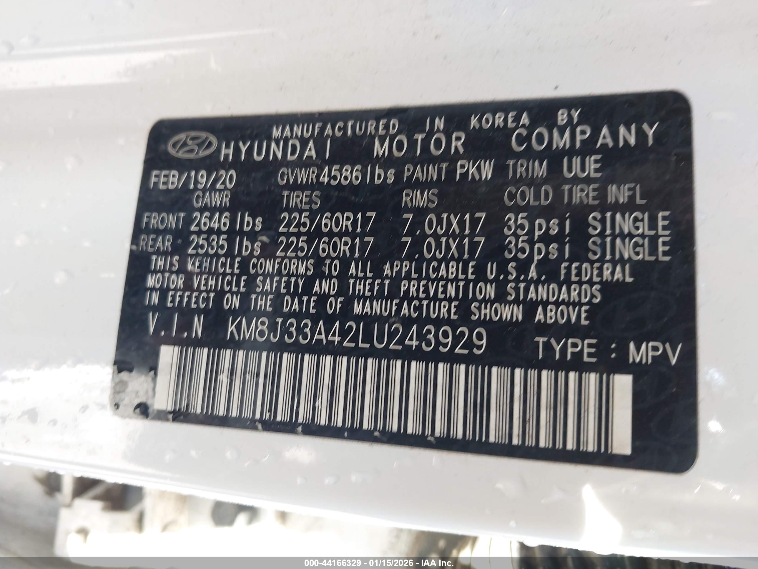 HYUNDAI TUCSON image 9