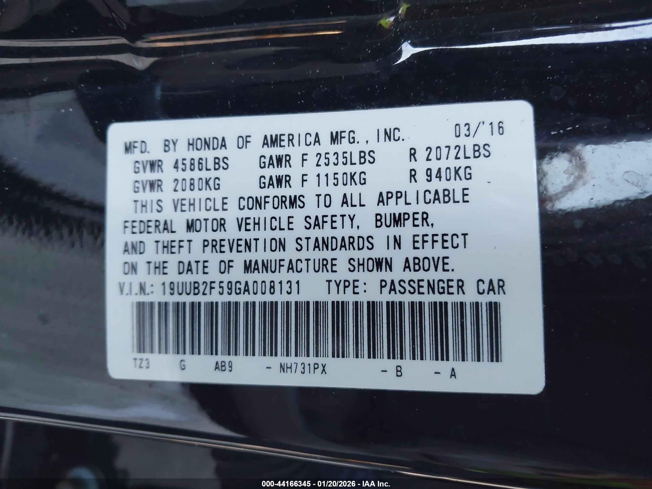 ACURA TLX image 9