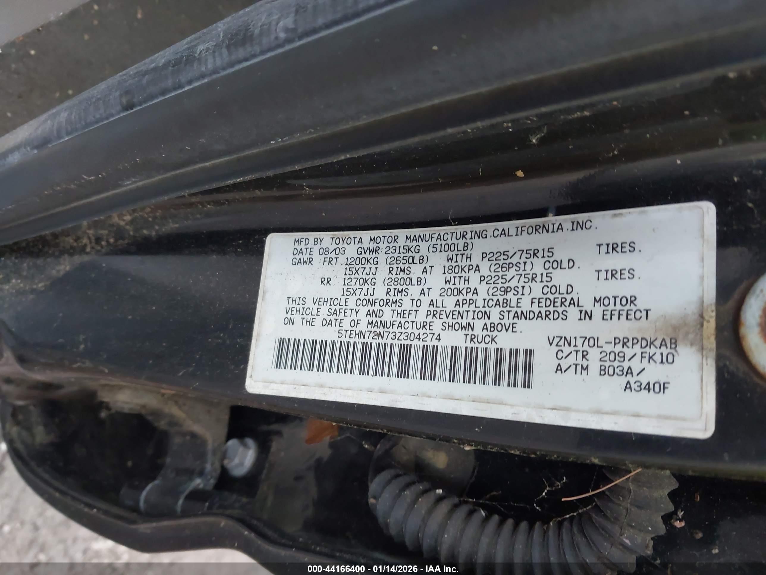 TOYOTA TACOMA image 9