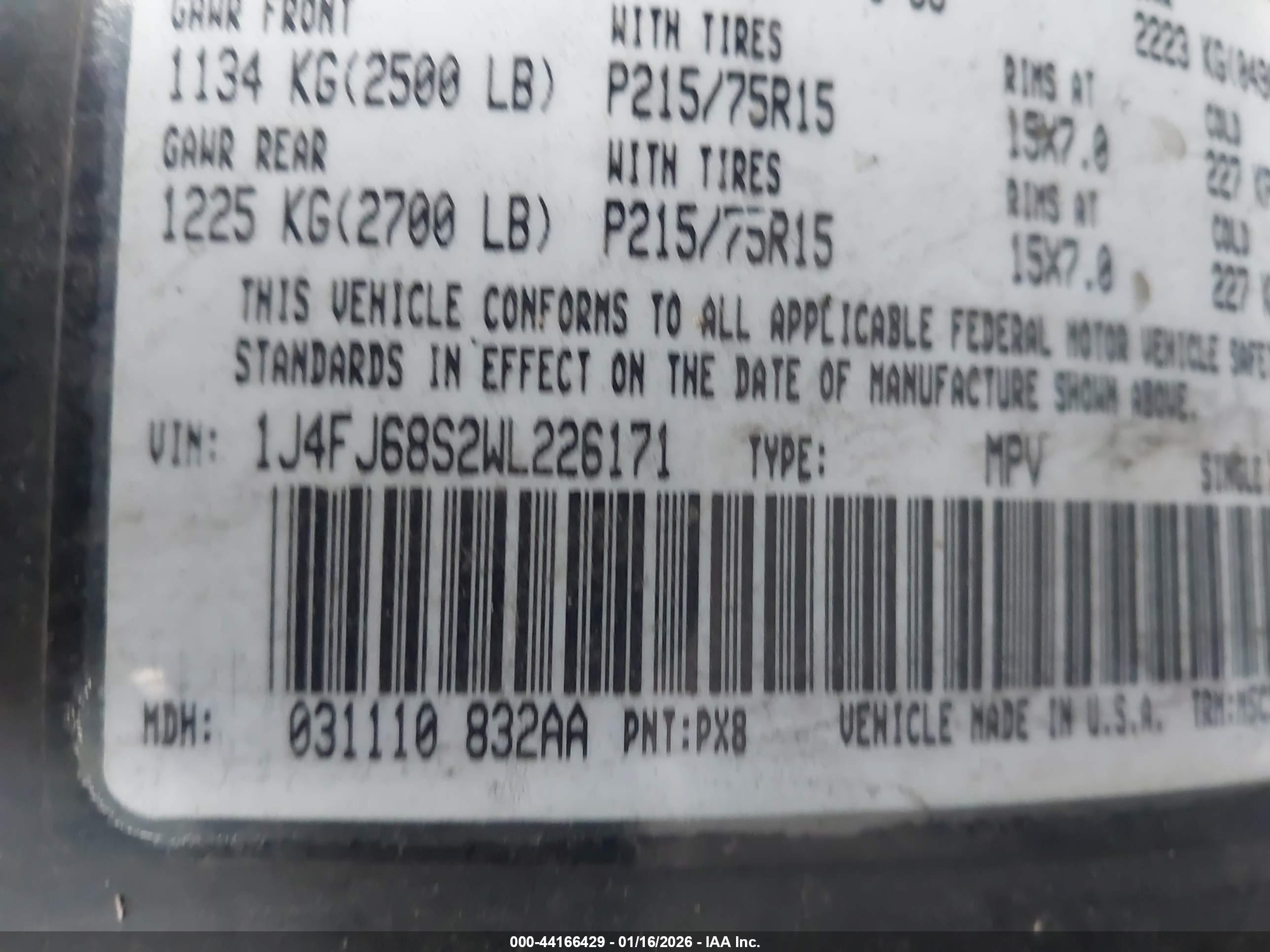 JEEP CHEROKEE image 9