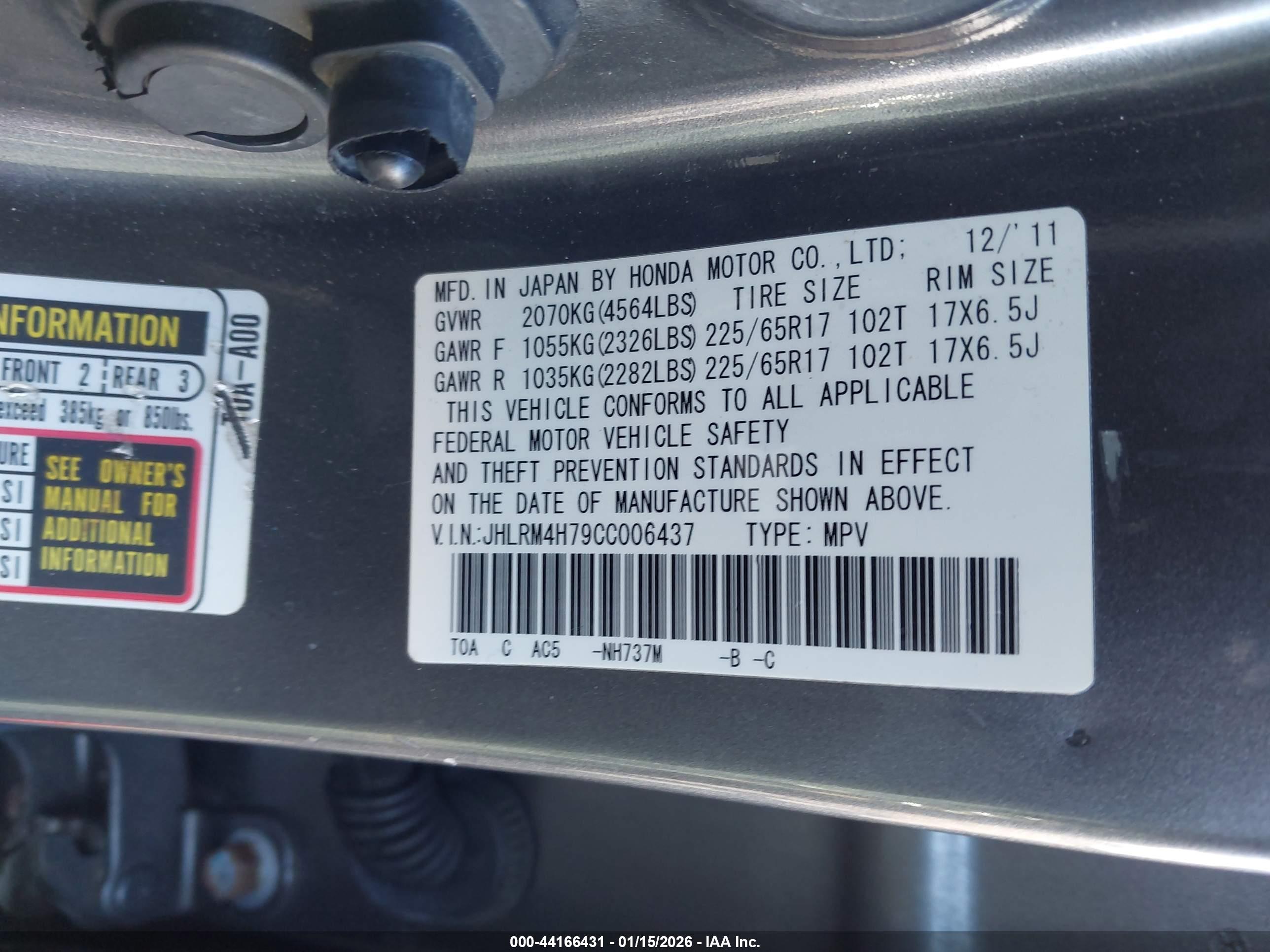 HONDA CR-V image 9