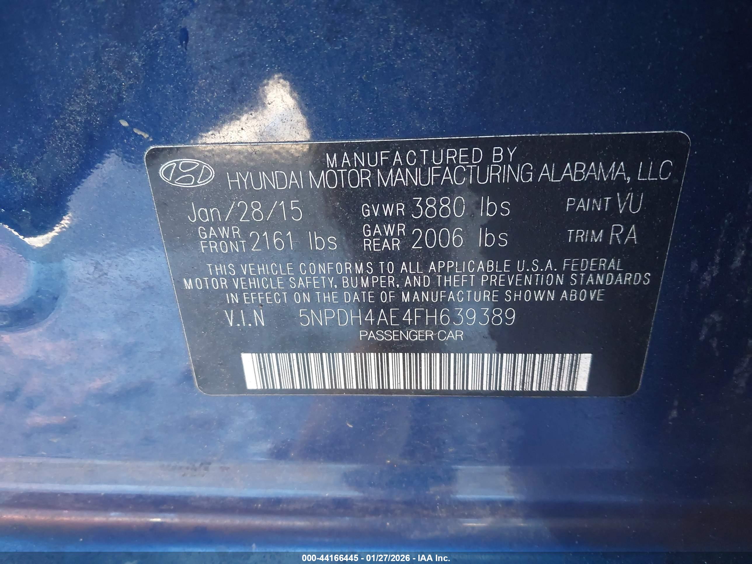 HYUNDAI ELANTRA image 9