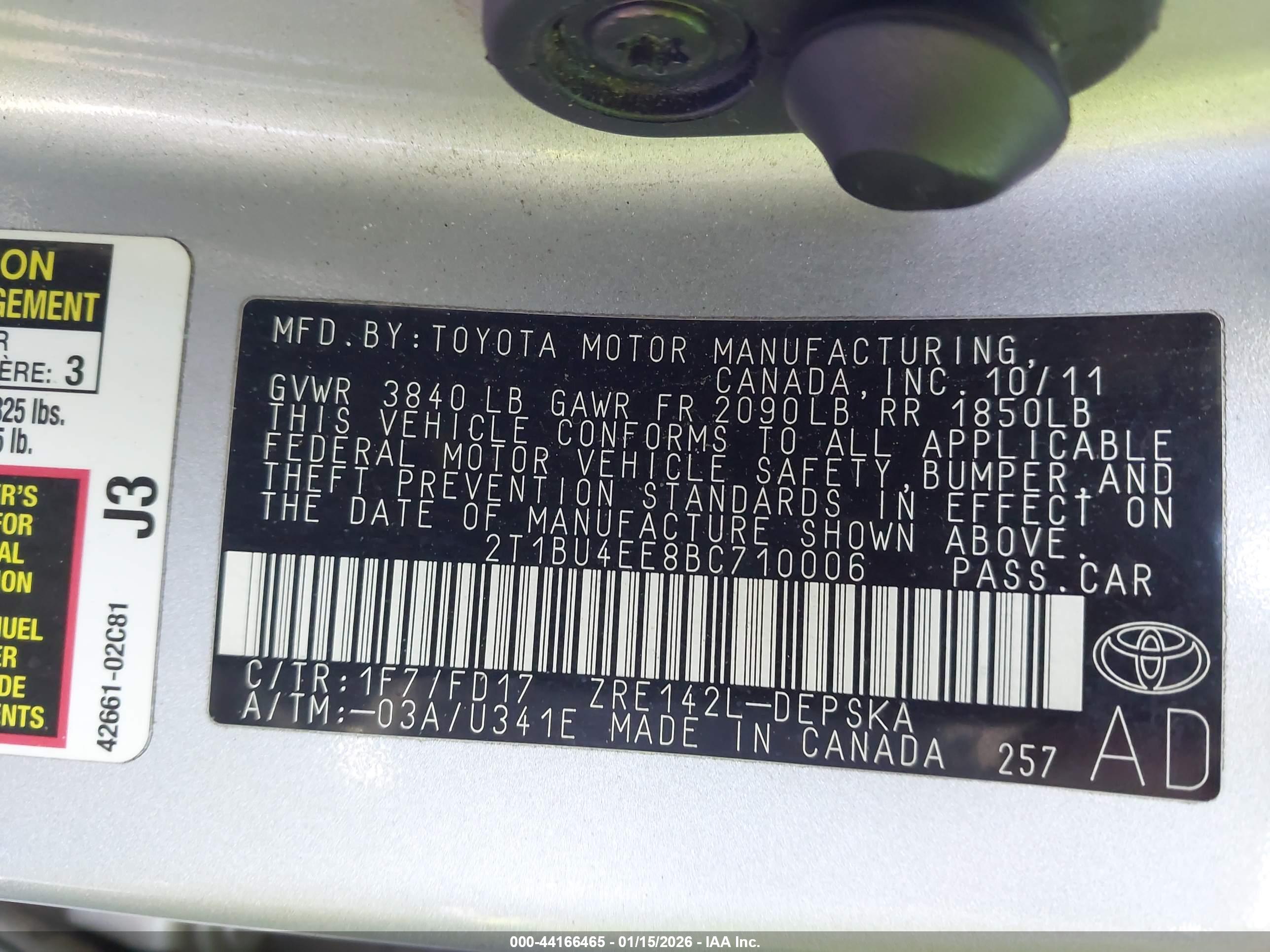 TOYOTA COROLLA image 9