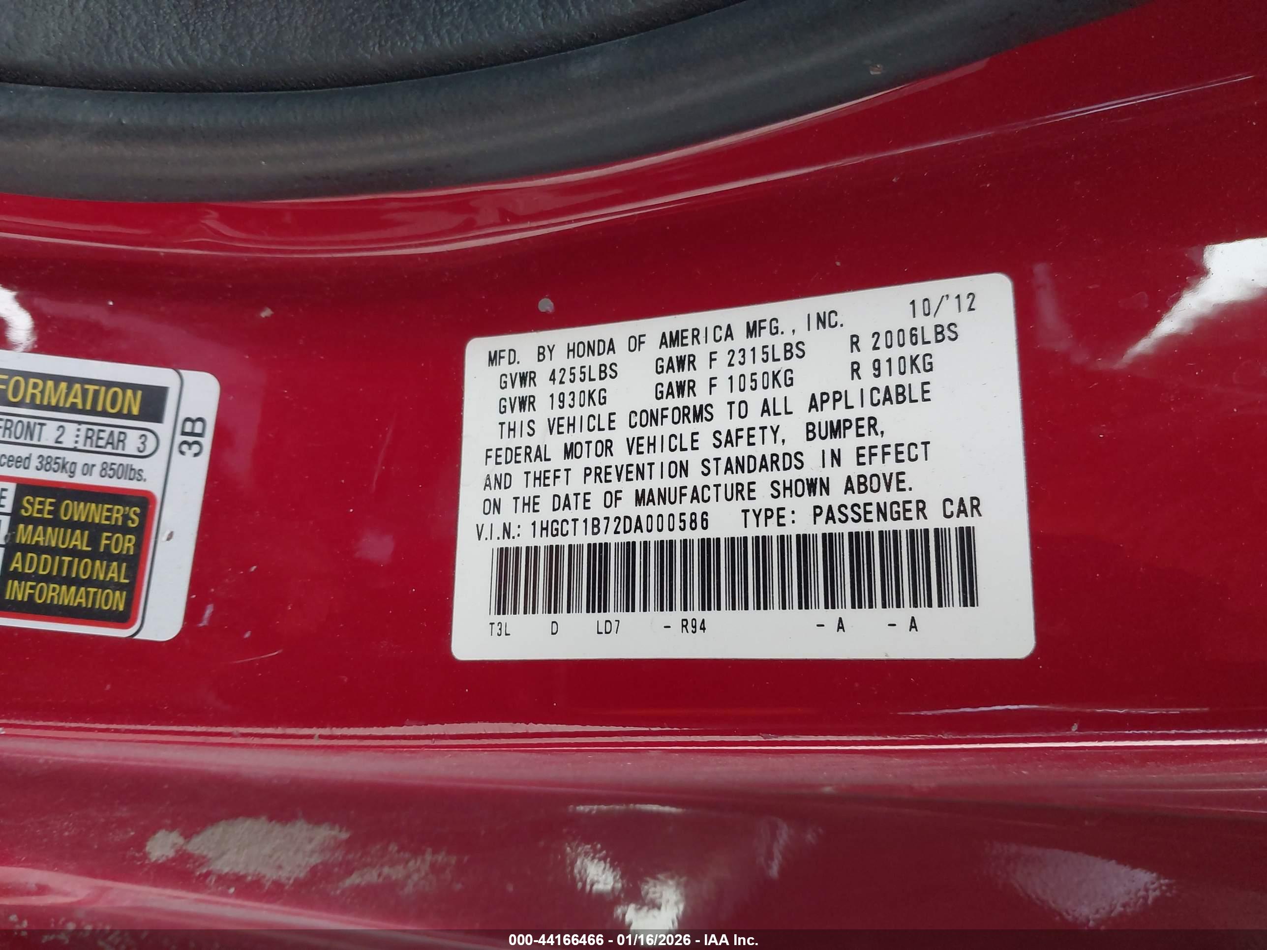 HONDA ACCORD image 9