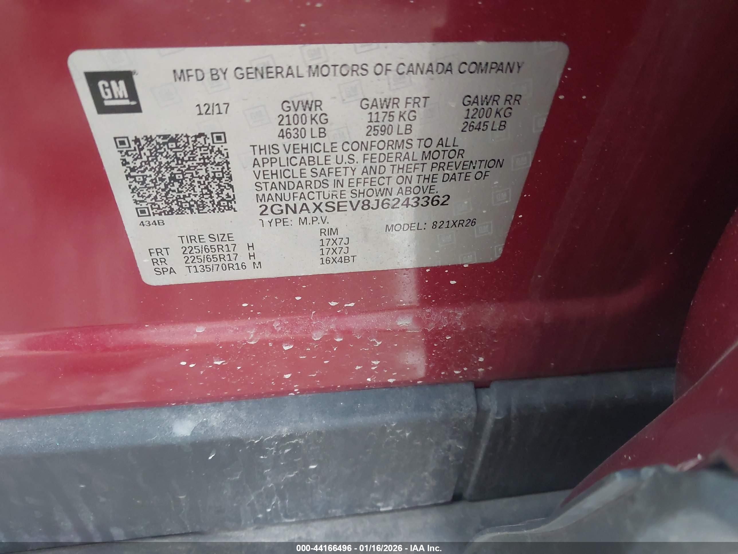 CHEVROLET EQUINOX image 9