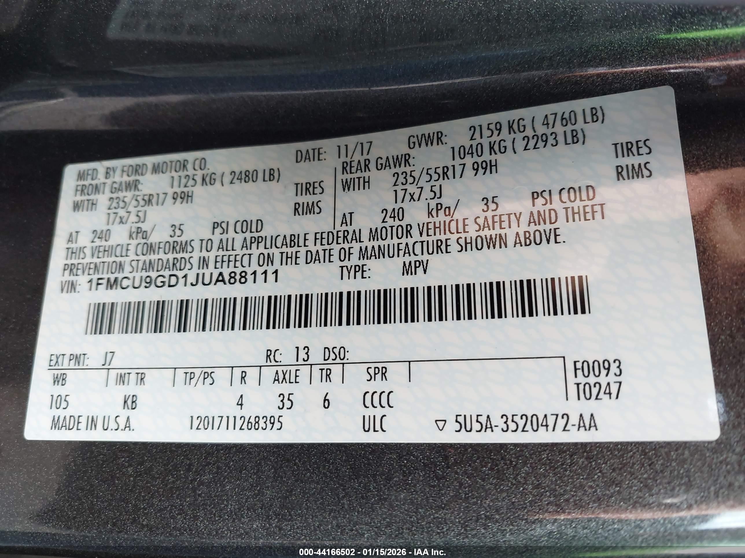 FORD ESCAPE image 9