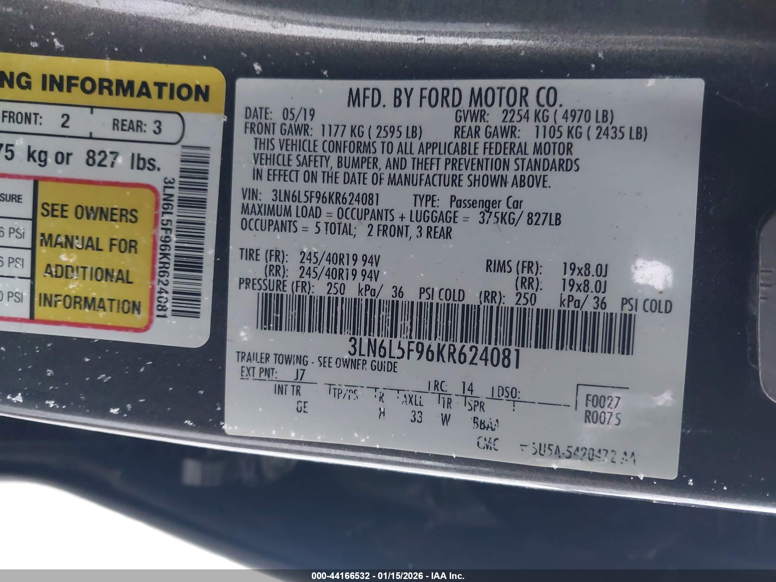 LINCOLN MKZ image 9
