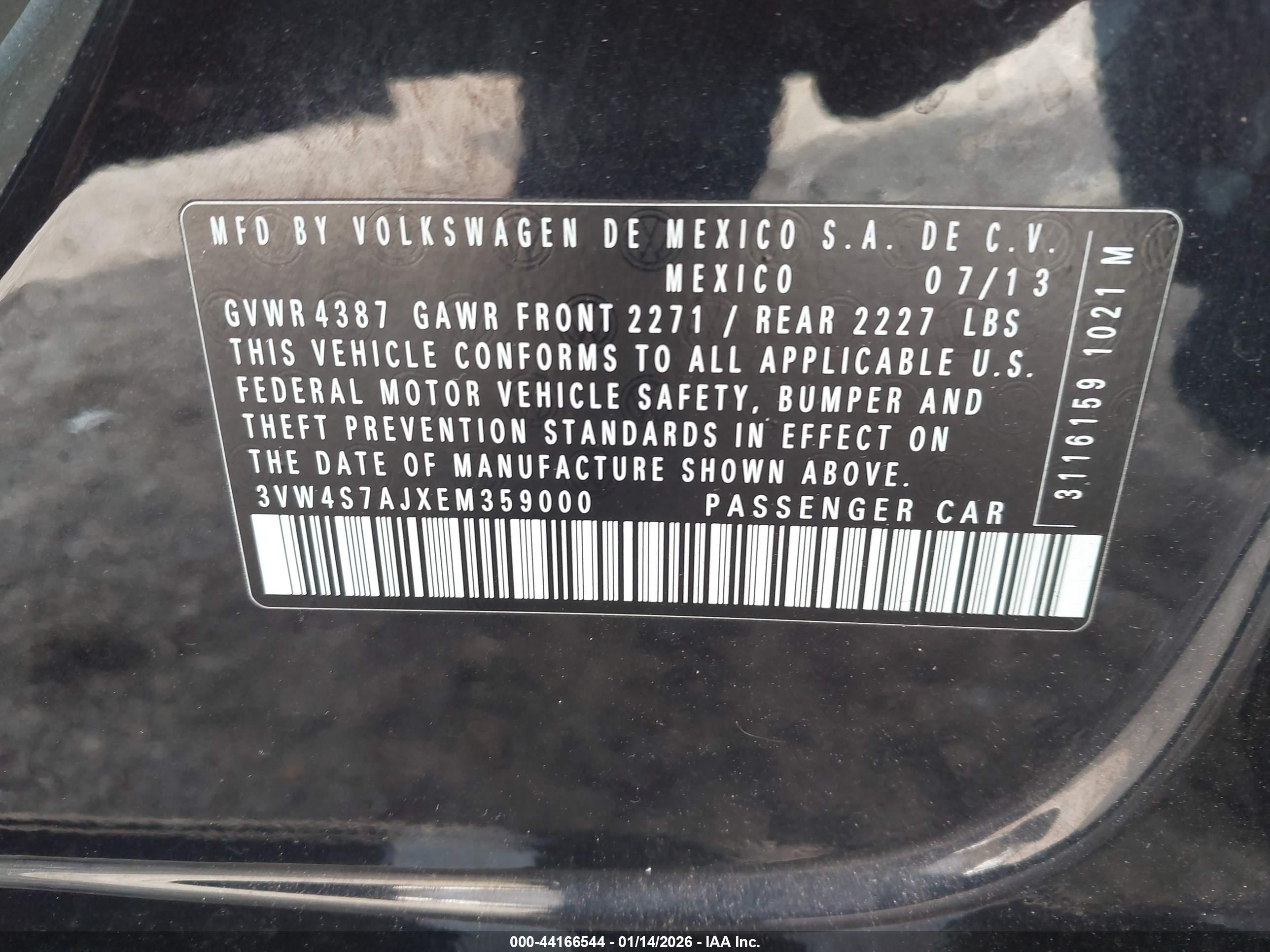 VOLKSWAGEN JETTA image 9