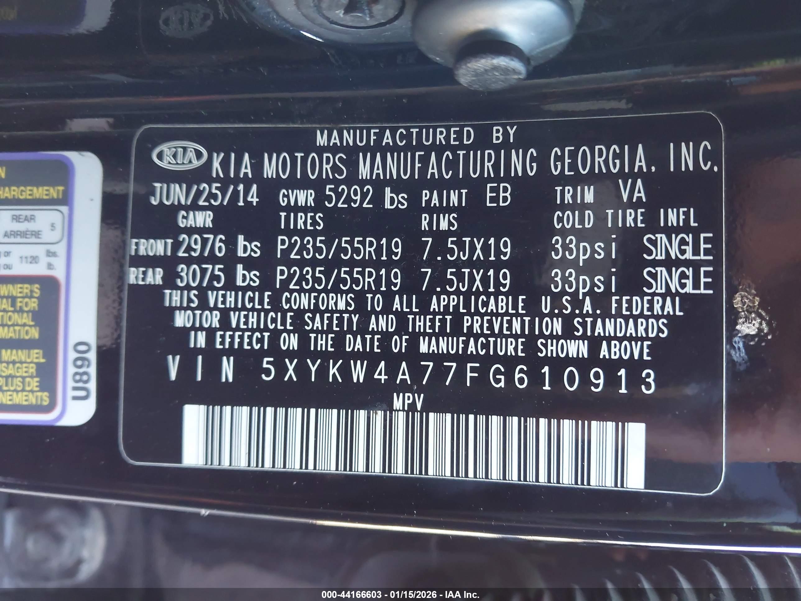 KIA SORENTO image 9