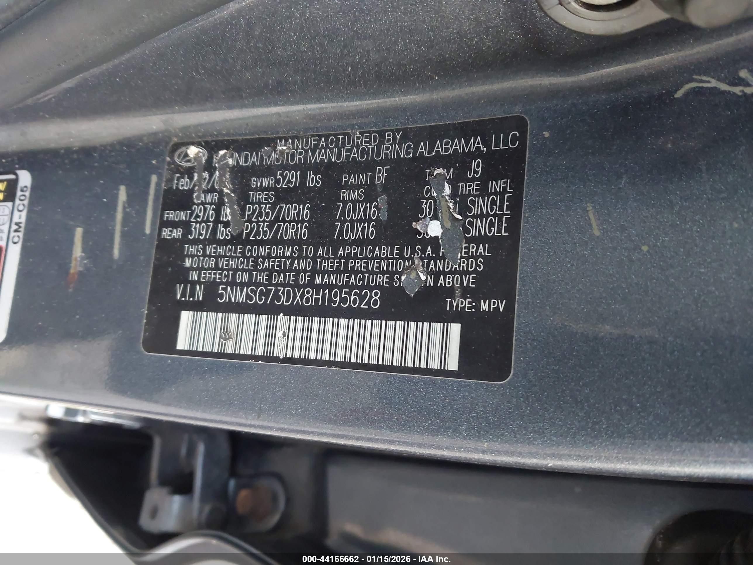 HYUNDAI SANTA image 9