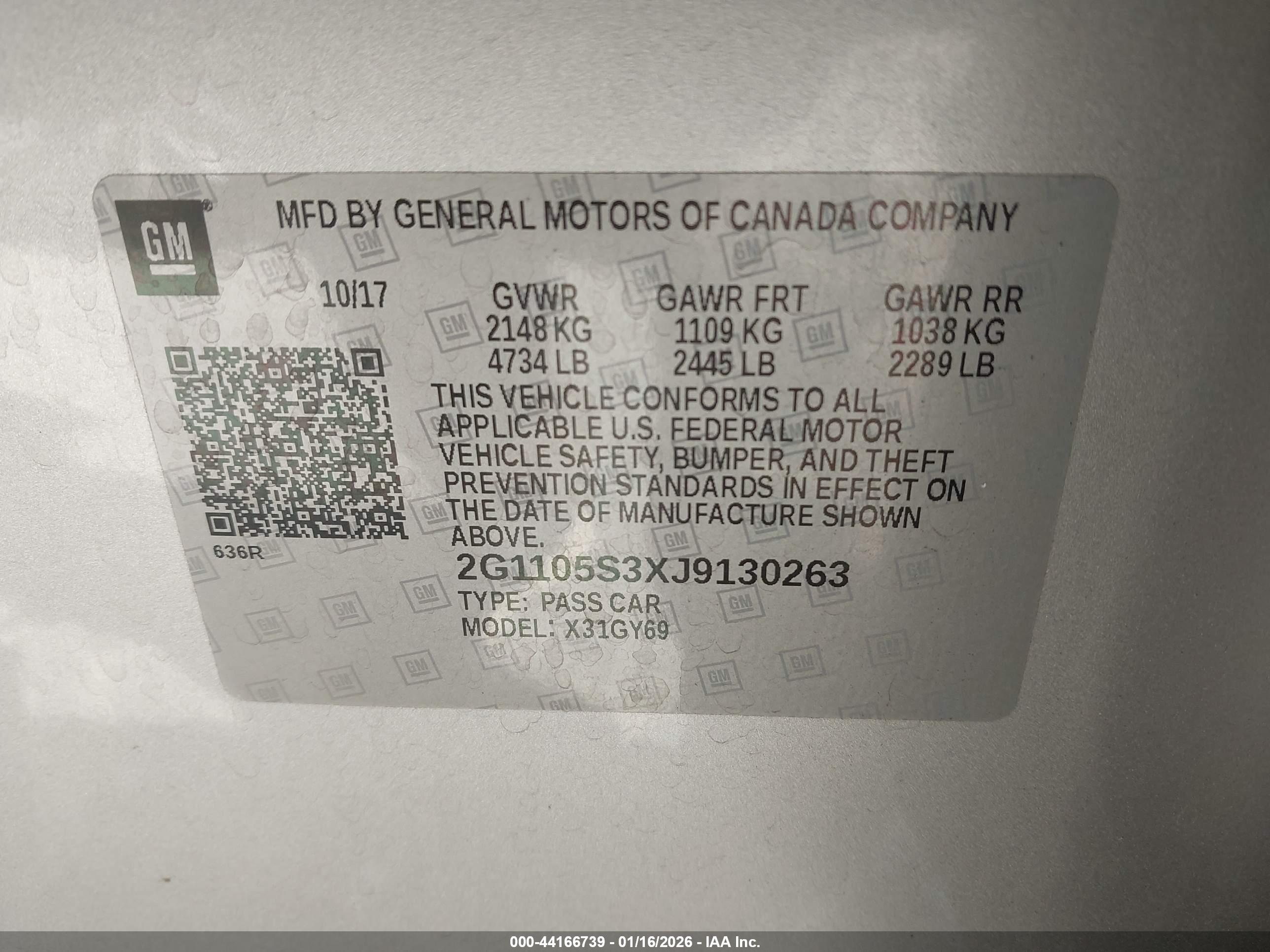 CHEVROLET IMPALA image 9