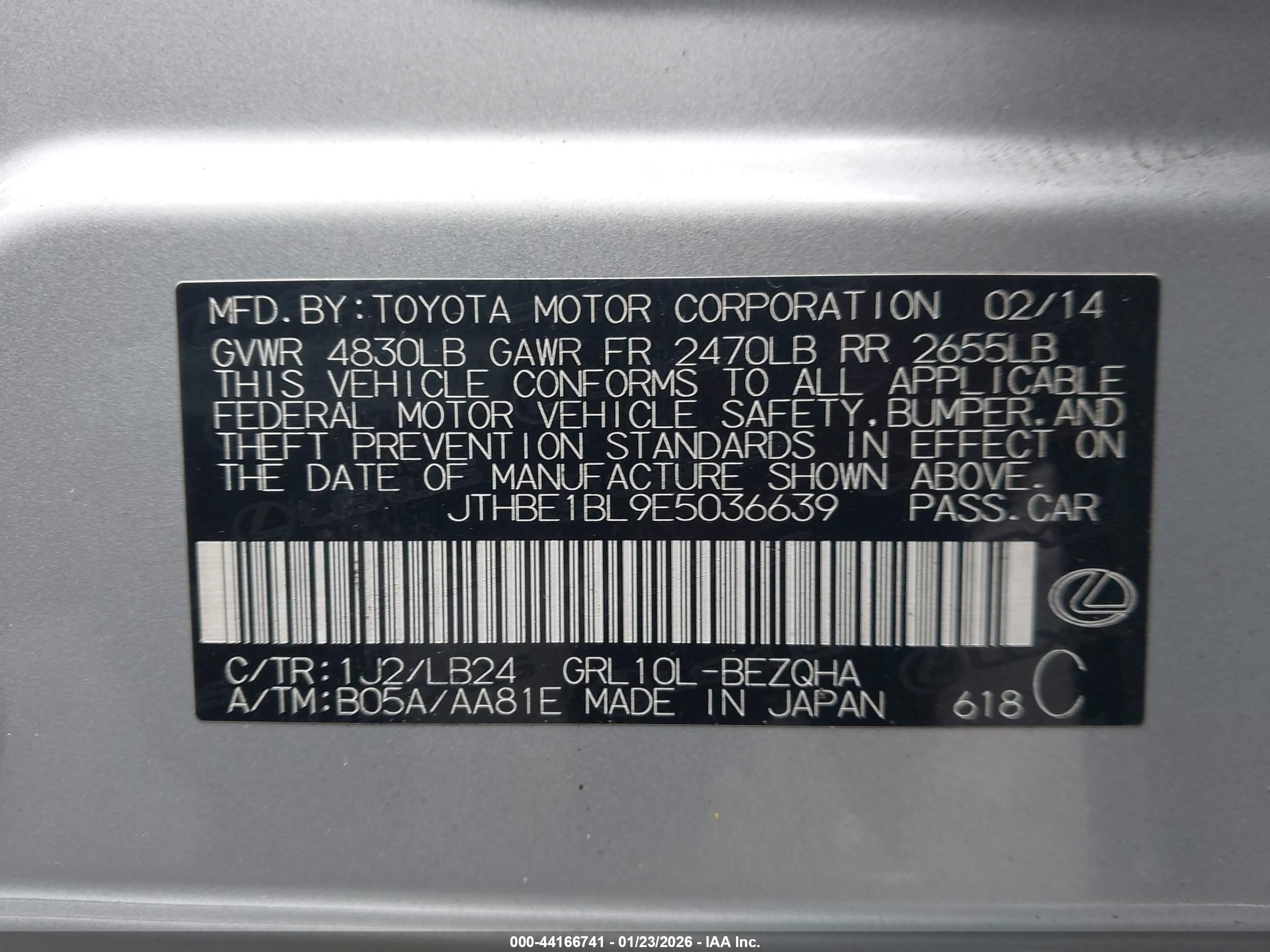 LEXUS GS image 9