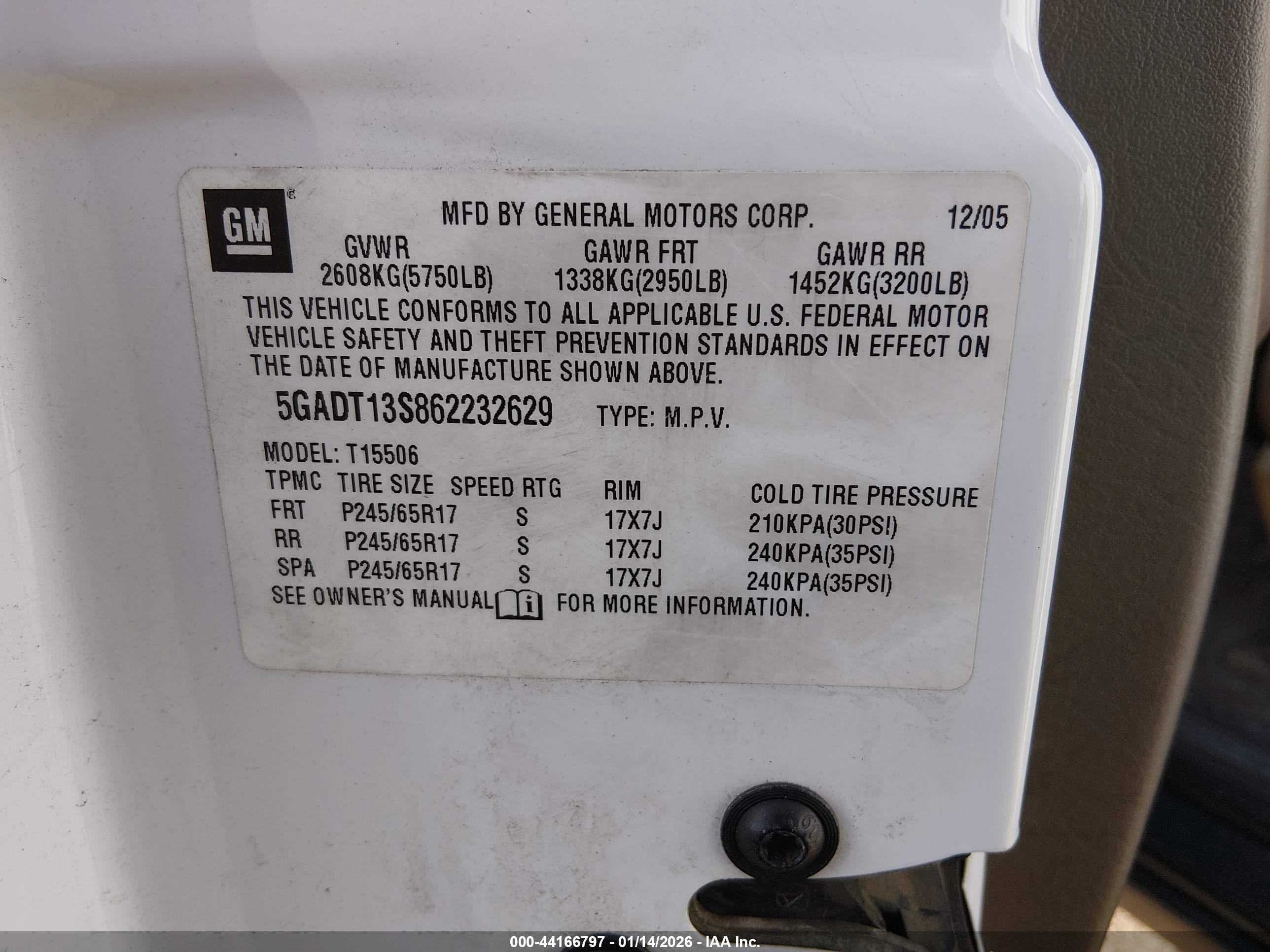 BUICK RAINIER image 9
