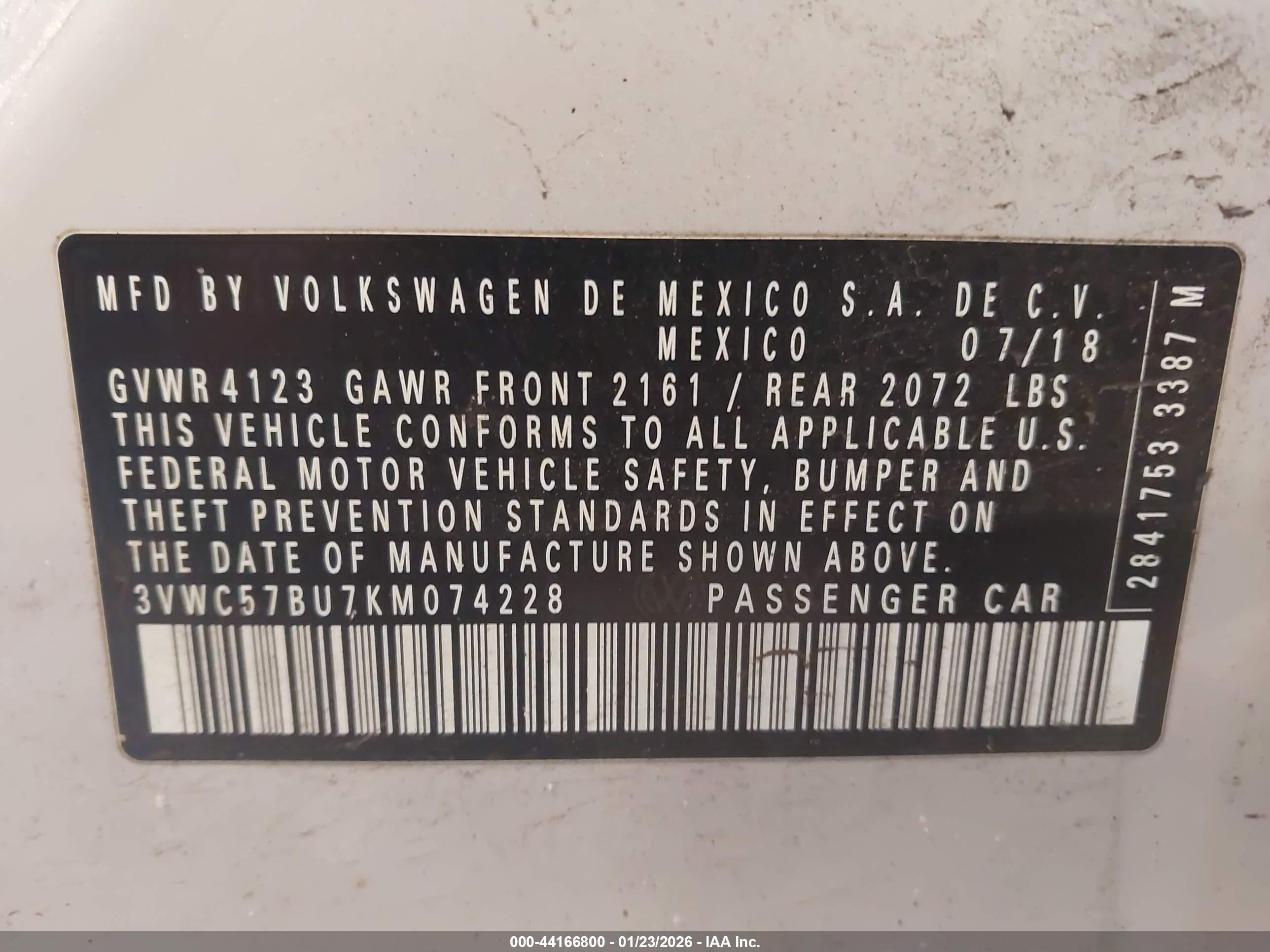 VOLKSWAGEN JETTA image 9