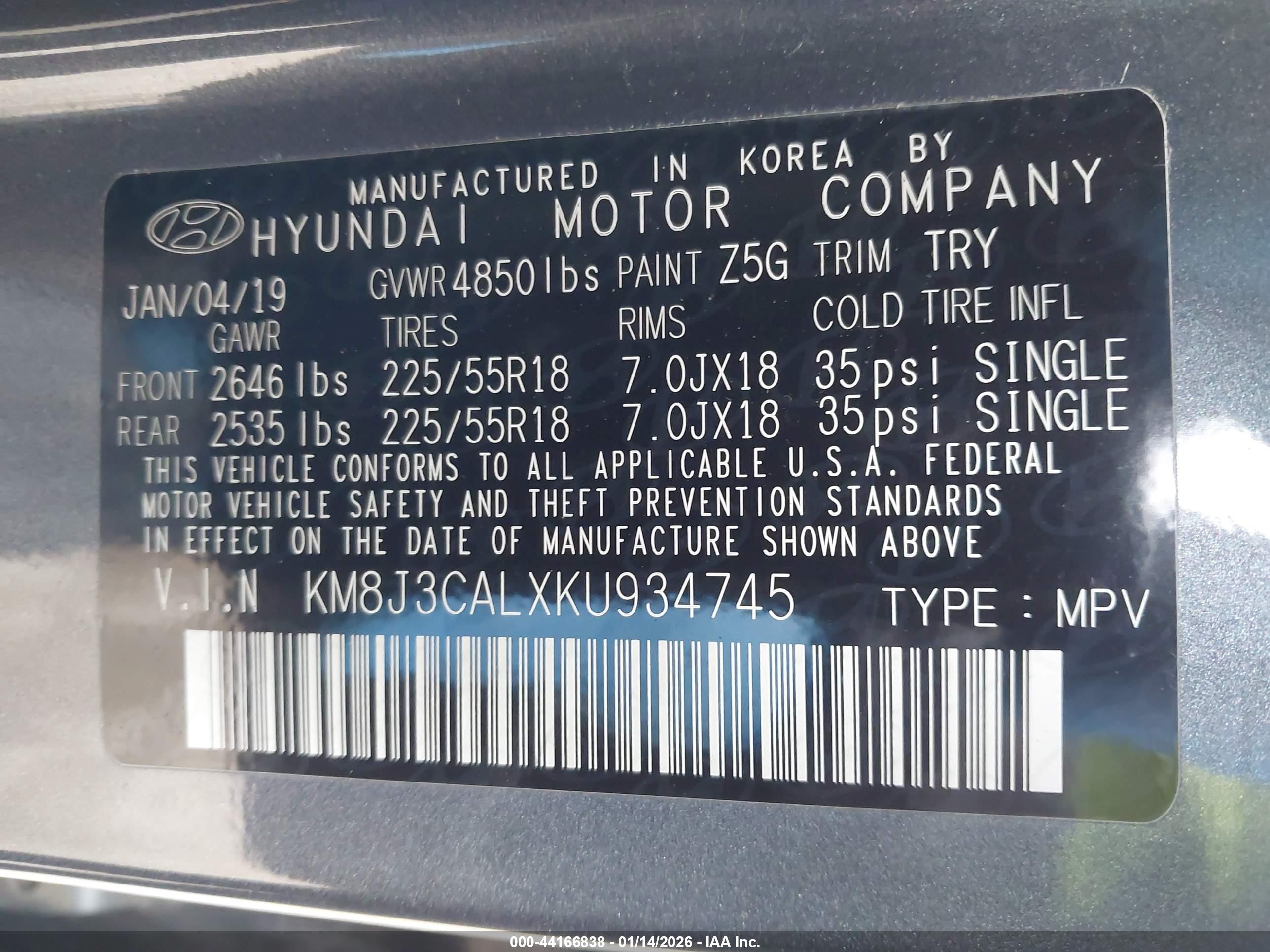 HYUNDAI TUCSON image 9
