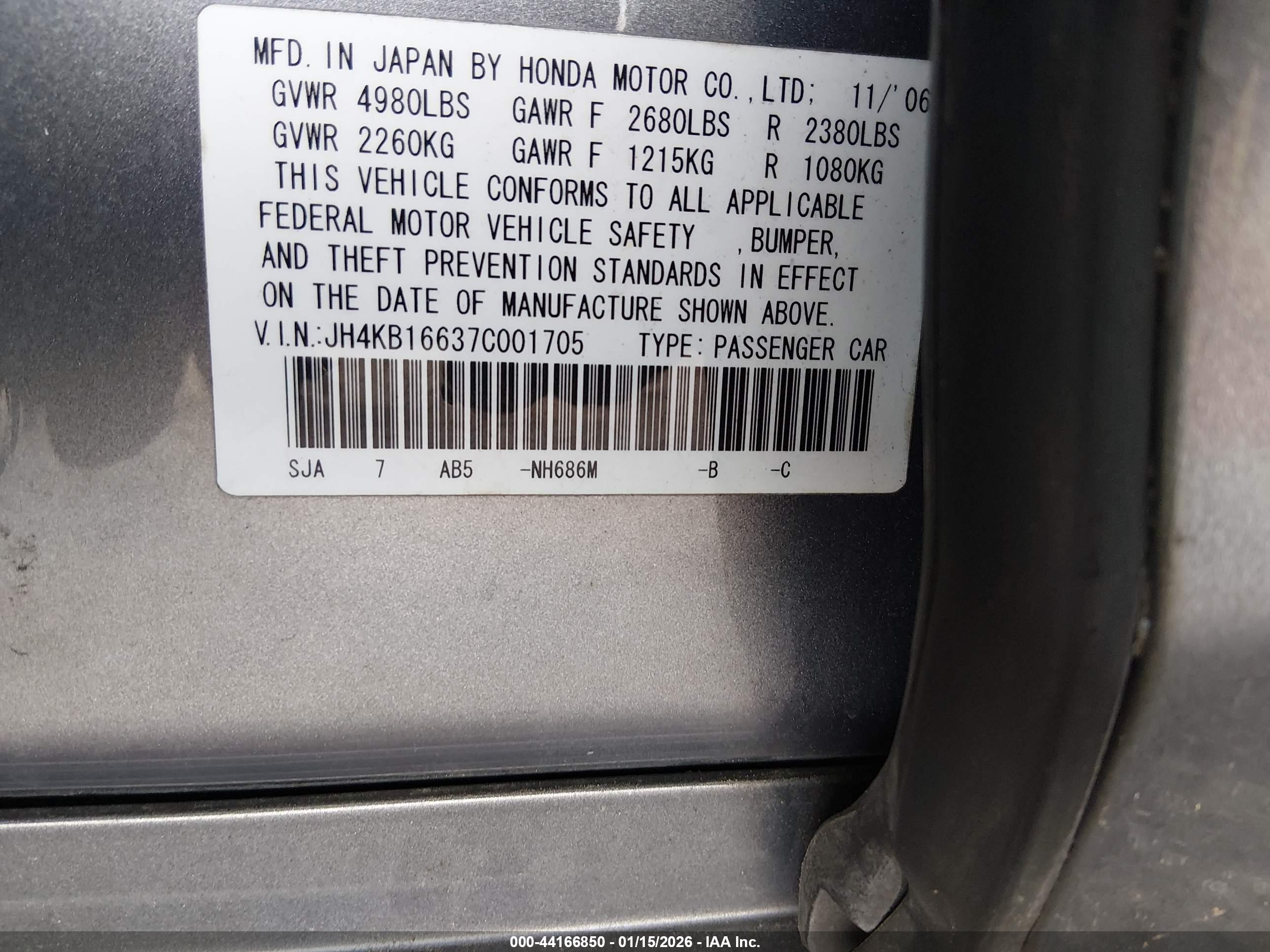 ACURA RL image 9