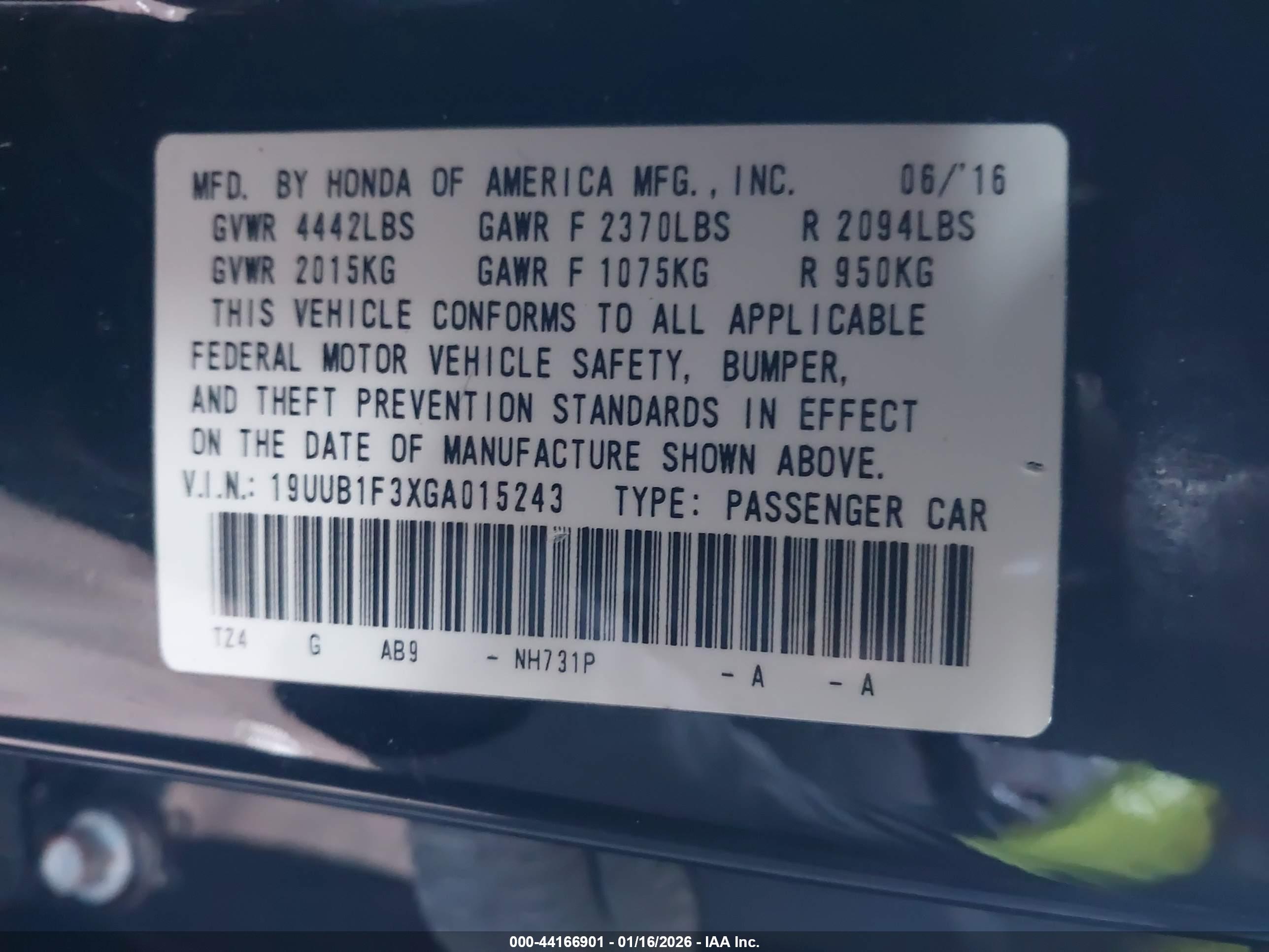 ACURA TLX image 9