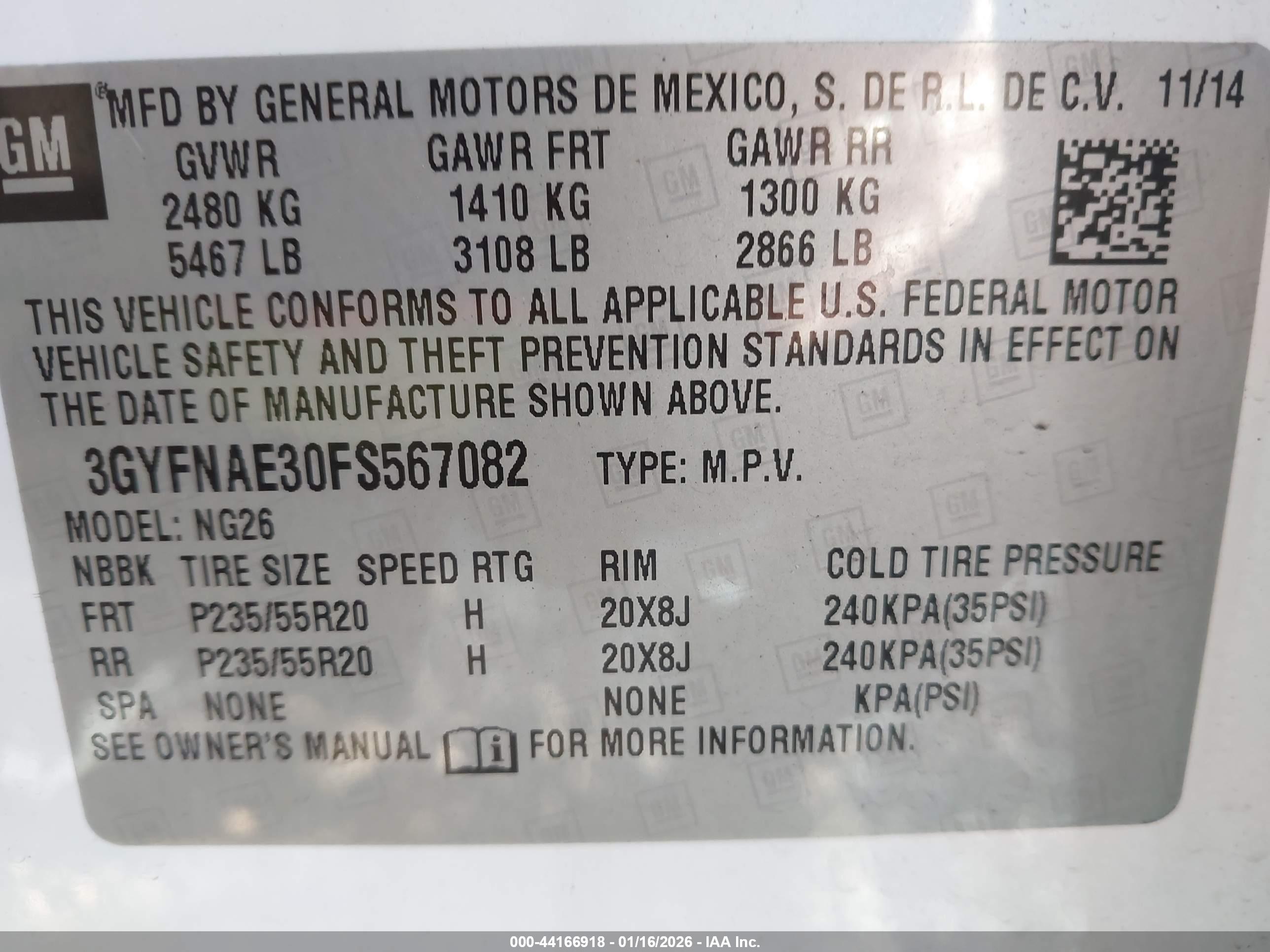 CADILLAC SRX image 9