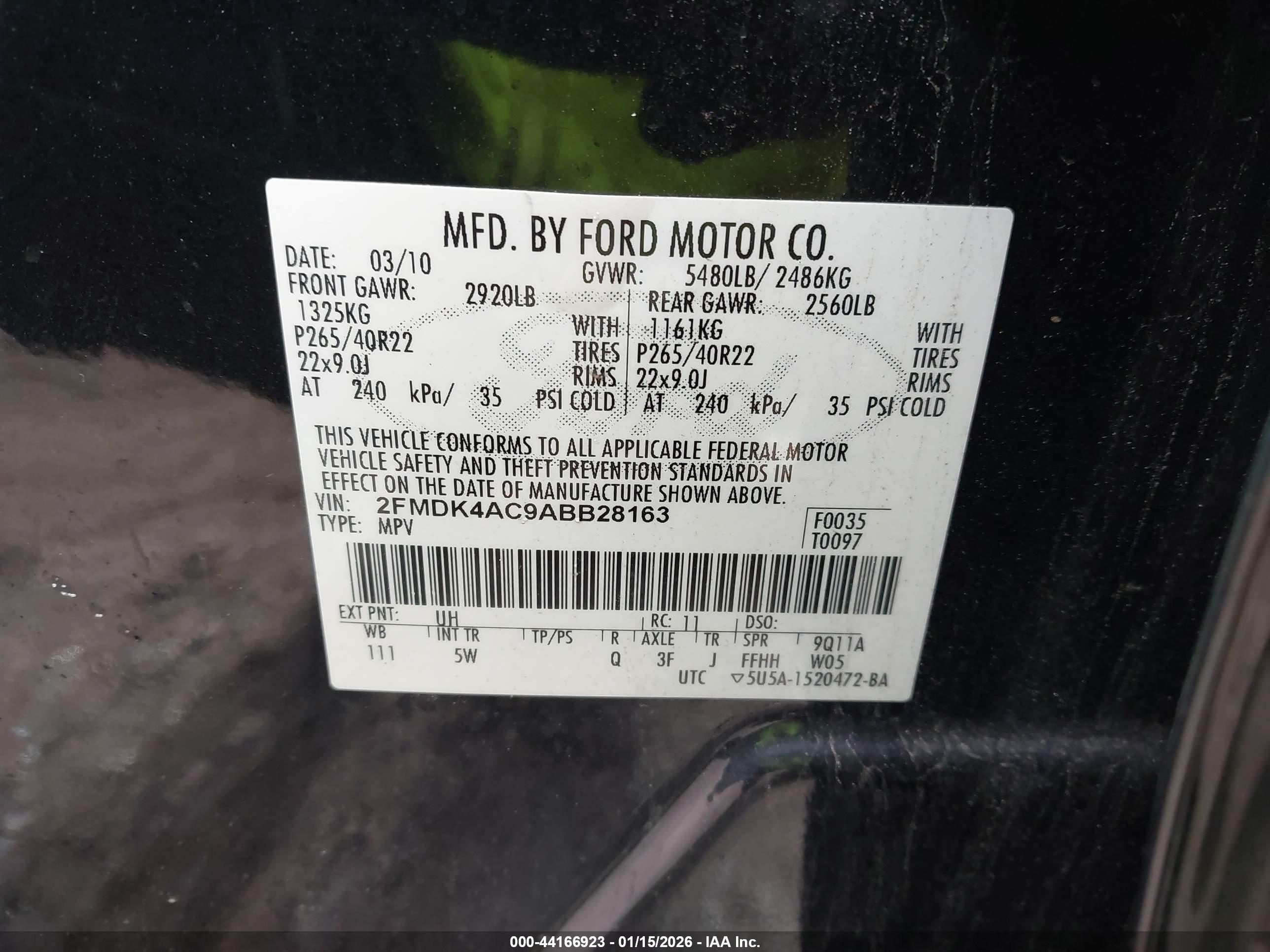 FORD EDGE image 9