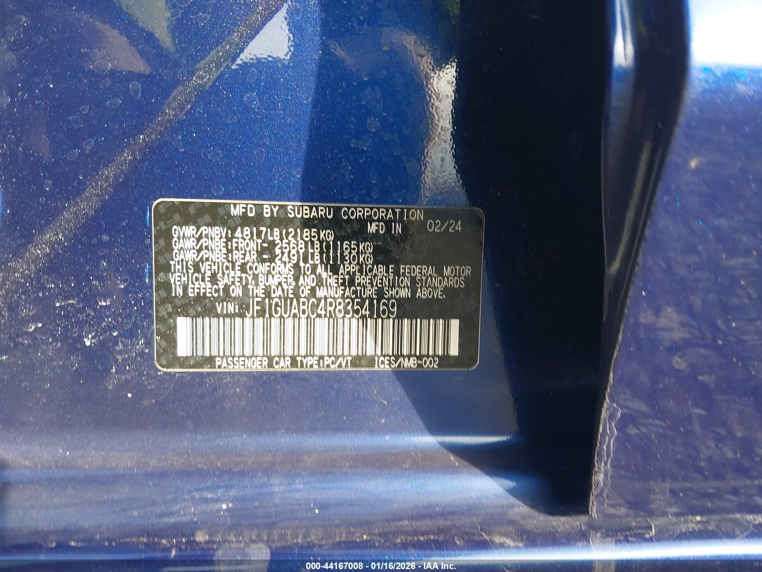 SUBARU IMPREZA image 9