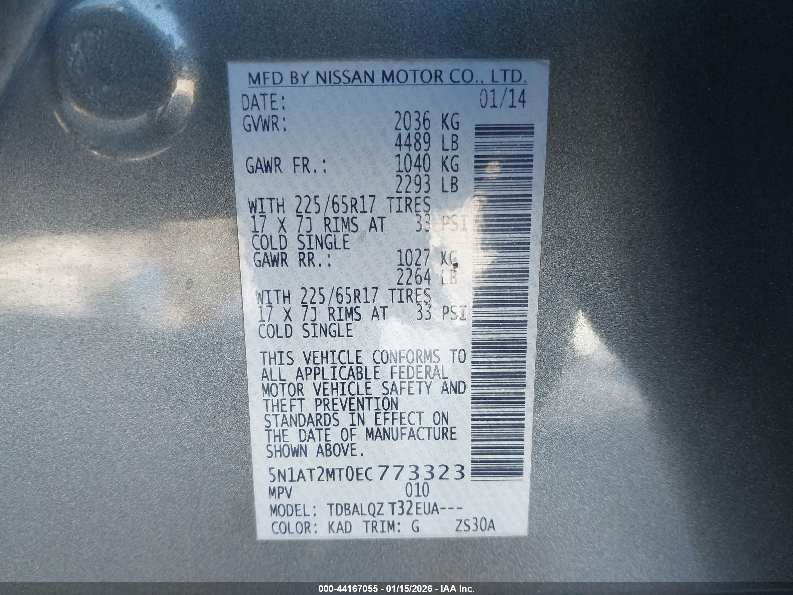 NISSAN ROGUE image 9