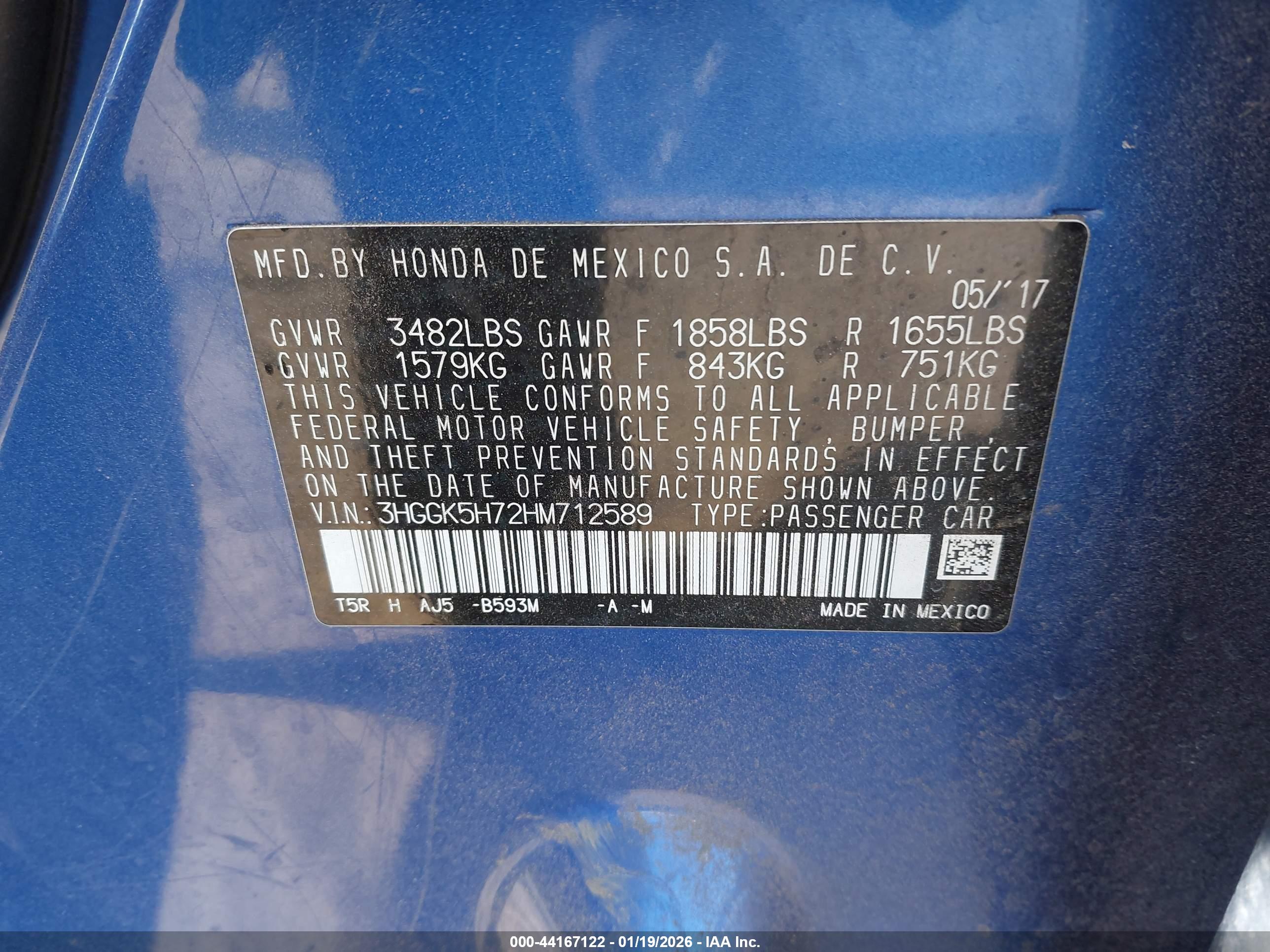 HONDA FIT image 9