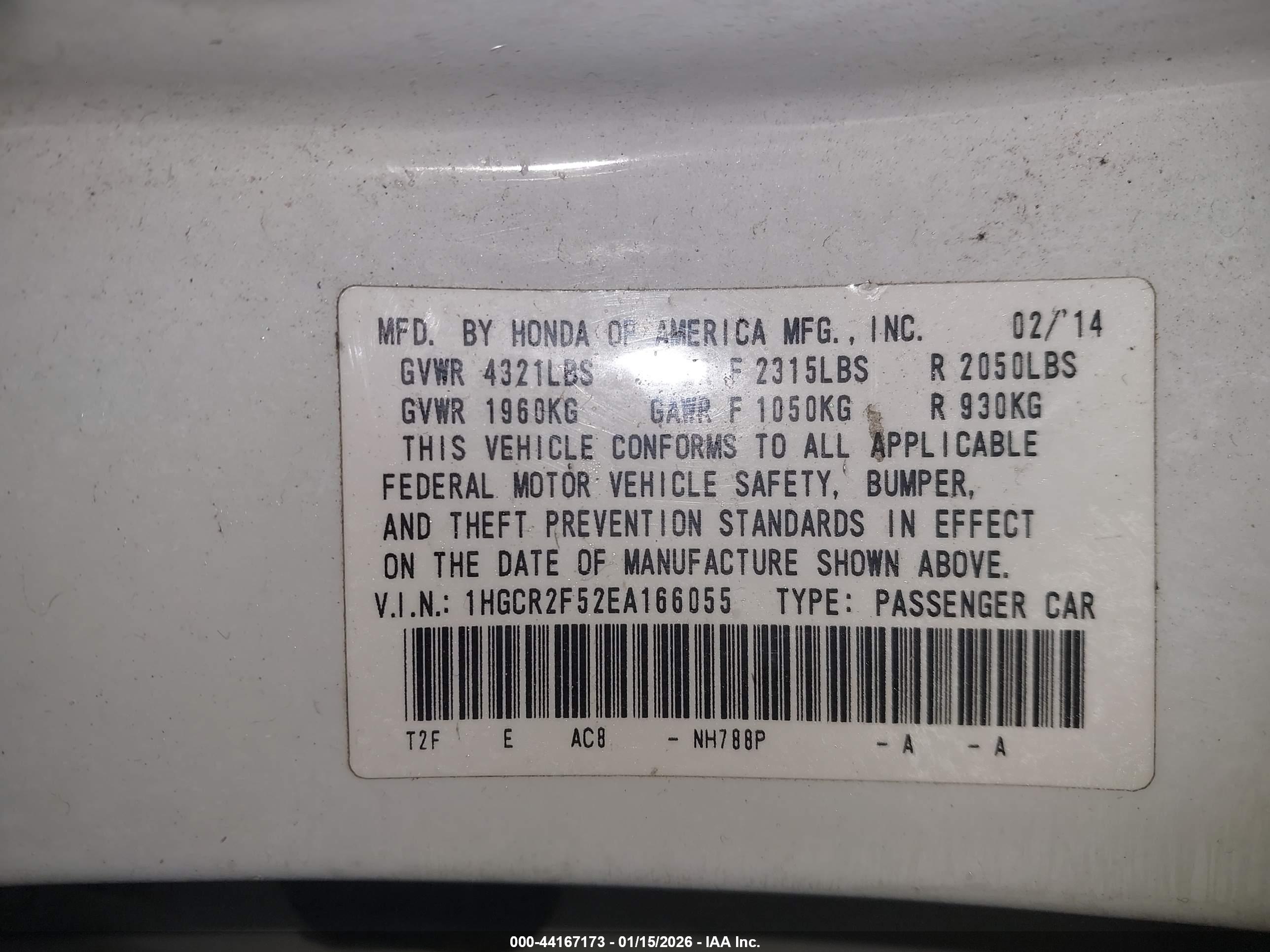 HONDA ACCORD image 9
