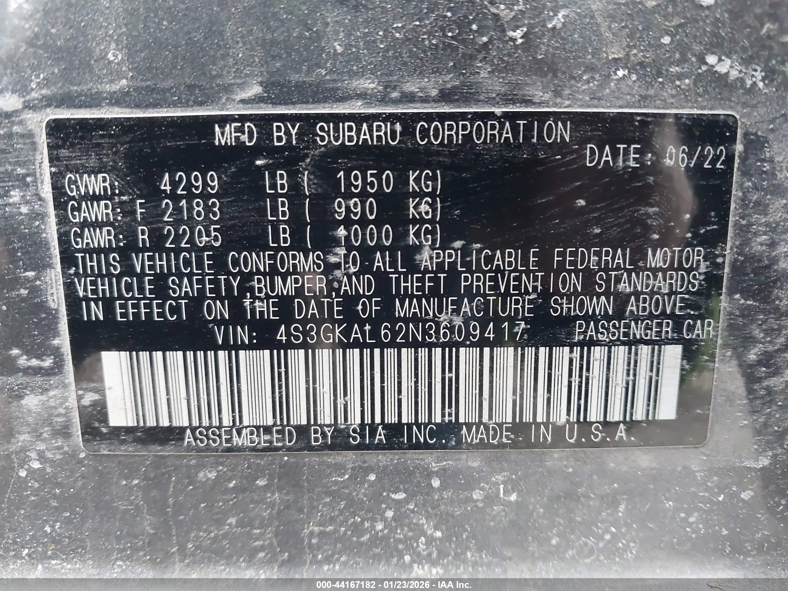 SUBARU IMPREZA image 9