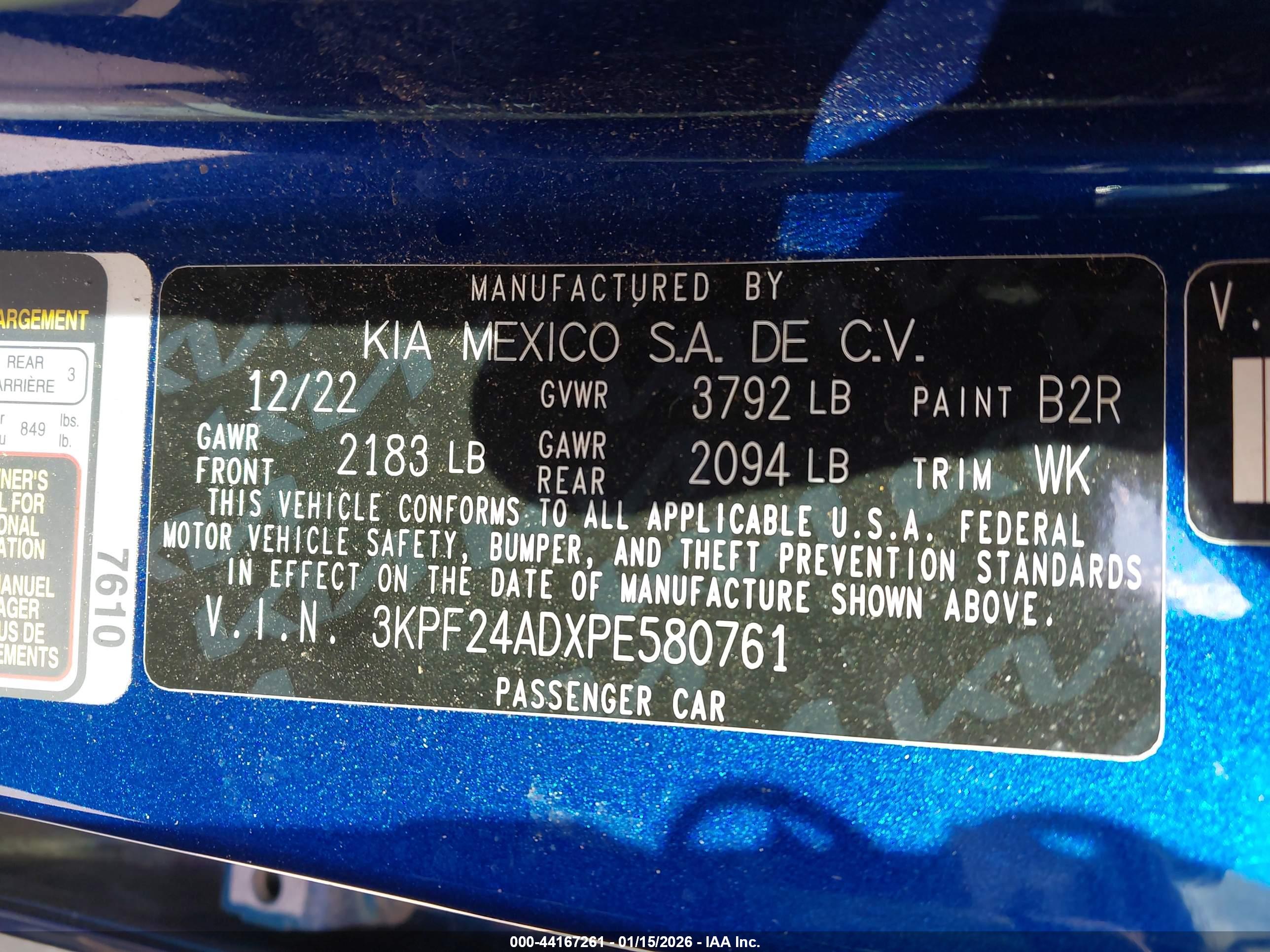 KIA FORTE image 9