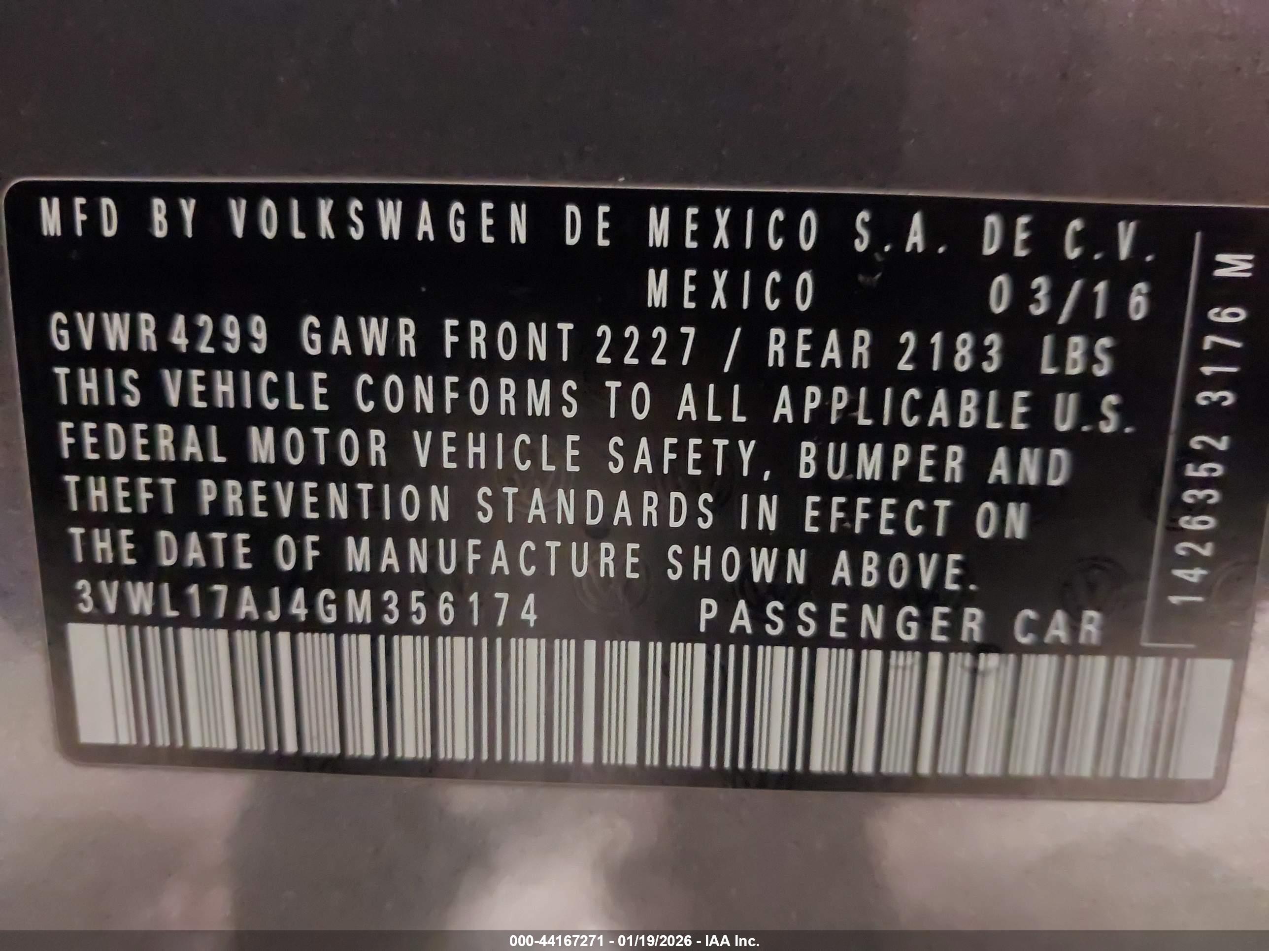 VOLKSWAGEN JETTA image 9
