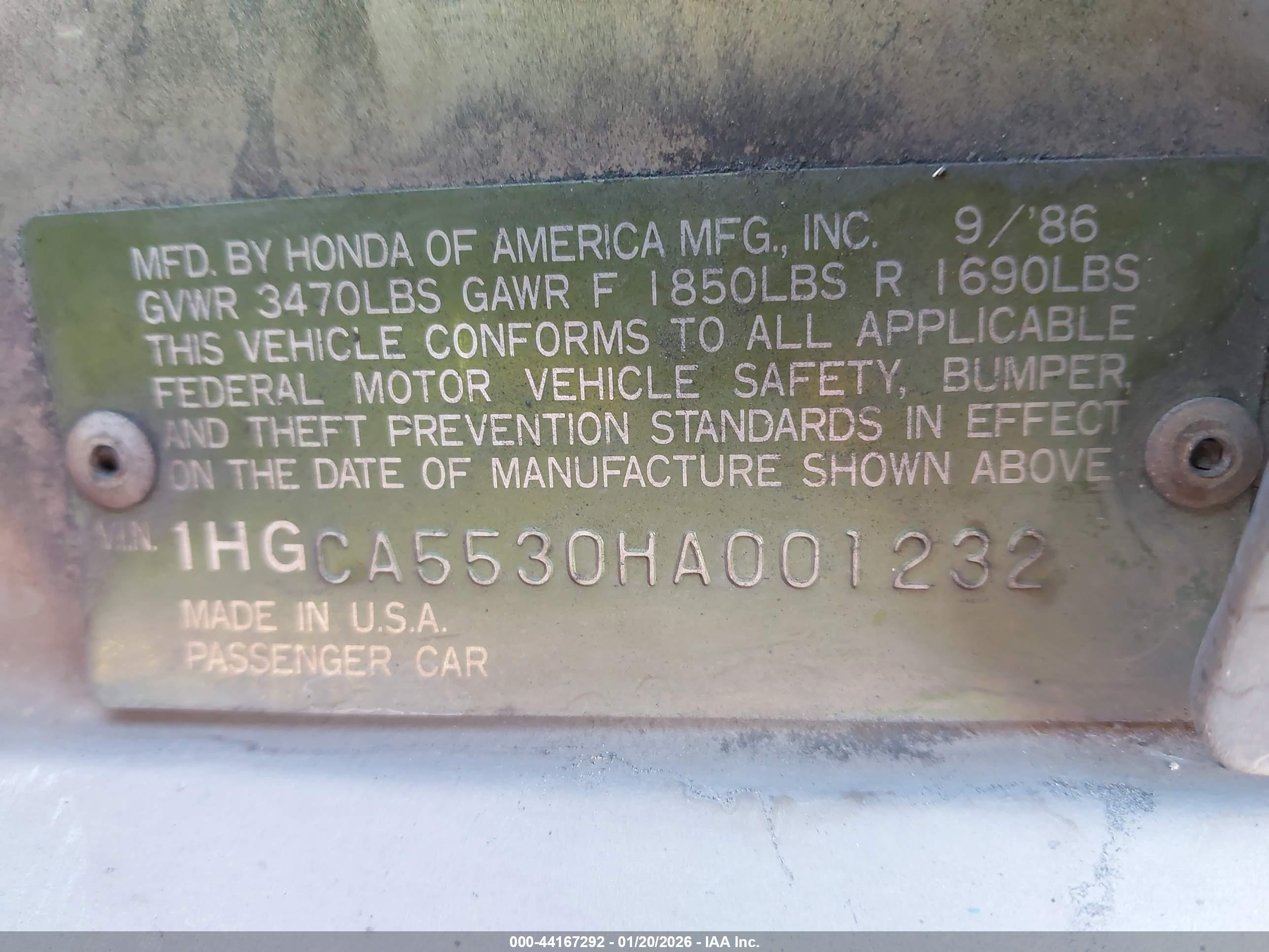 HONDA ACCORD image 9