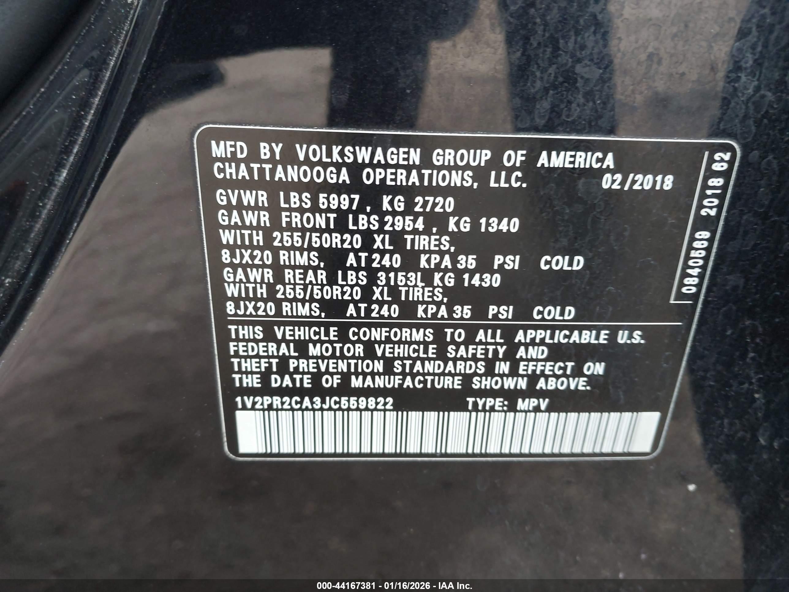 VOLKSWAGEN ATLAS image 9