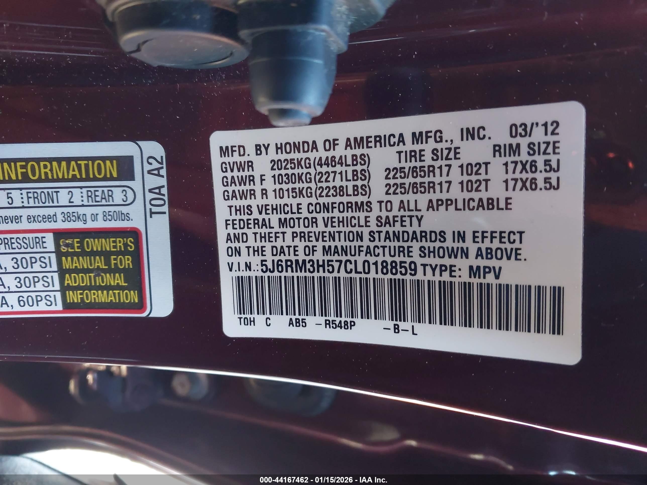 HONDA CR-V image 9