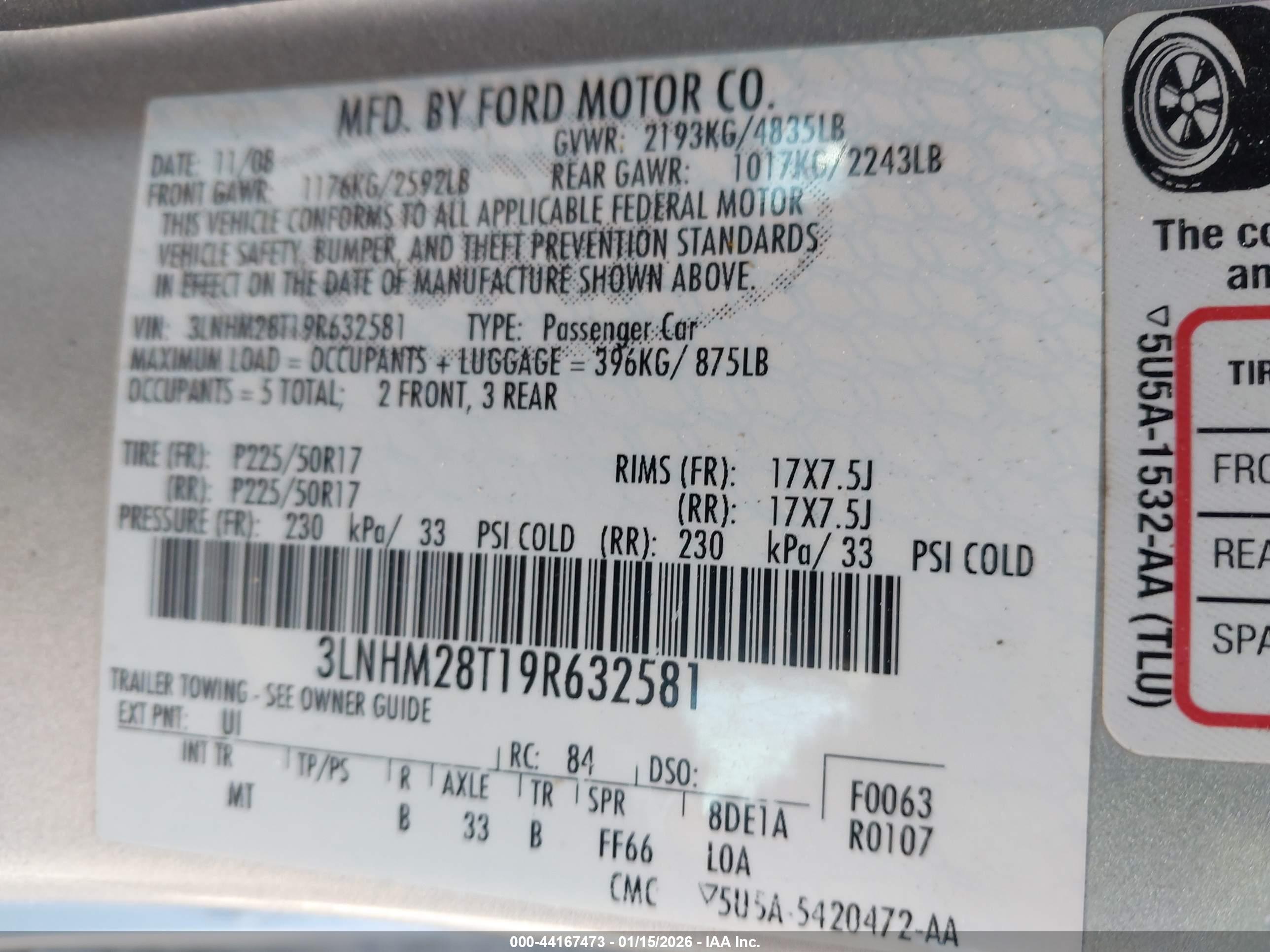 LINCOLN MKZ image 9