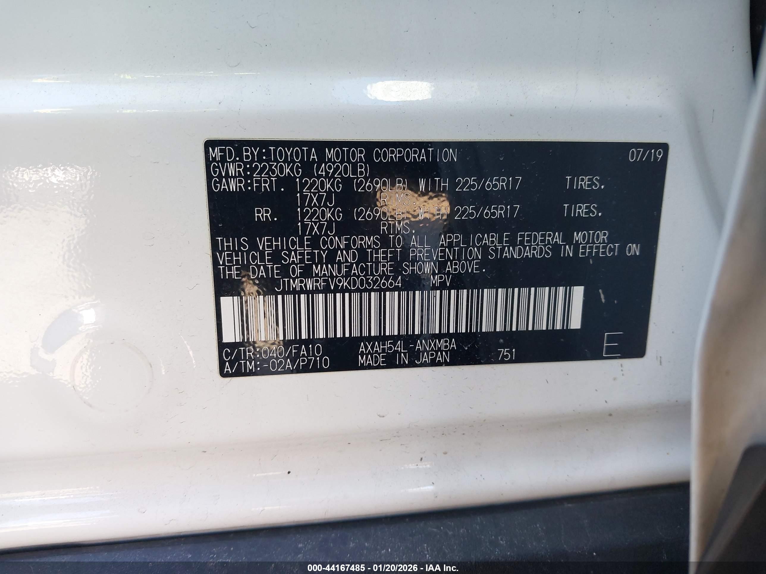 TOYOTA RAV4 image 9