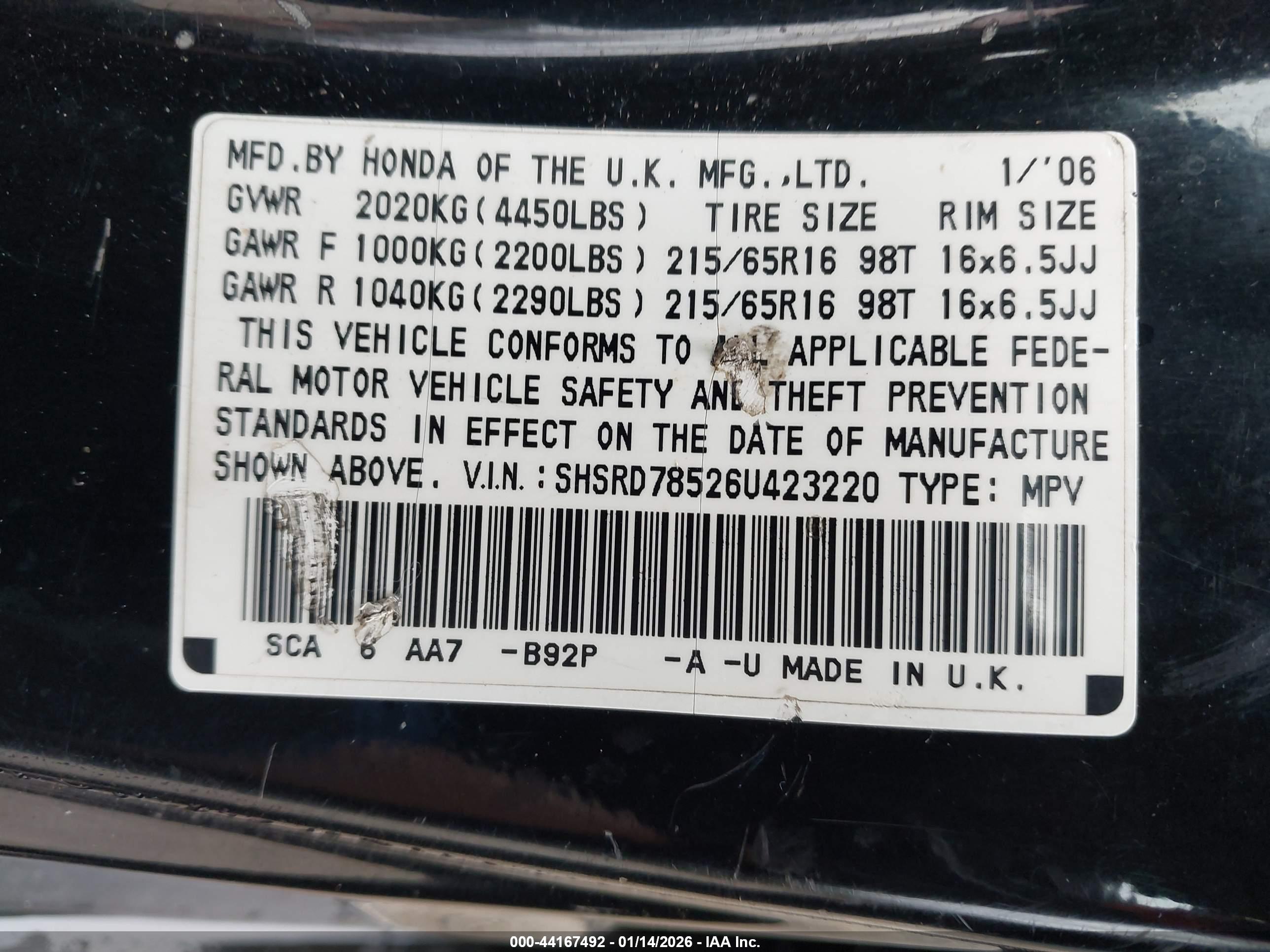 HONDA CR-V image 9