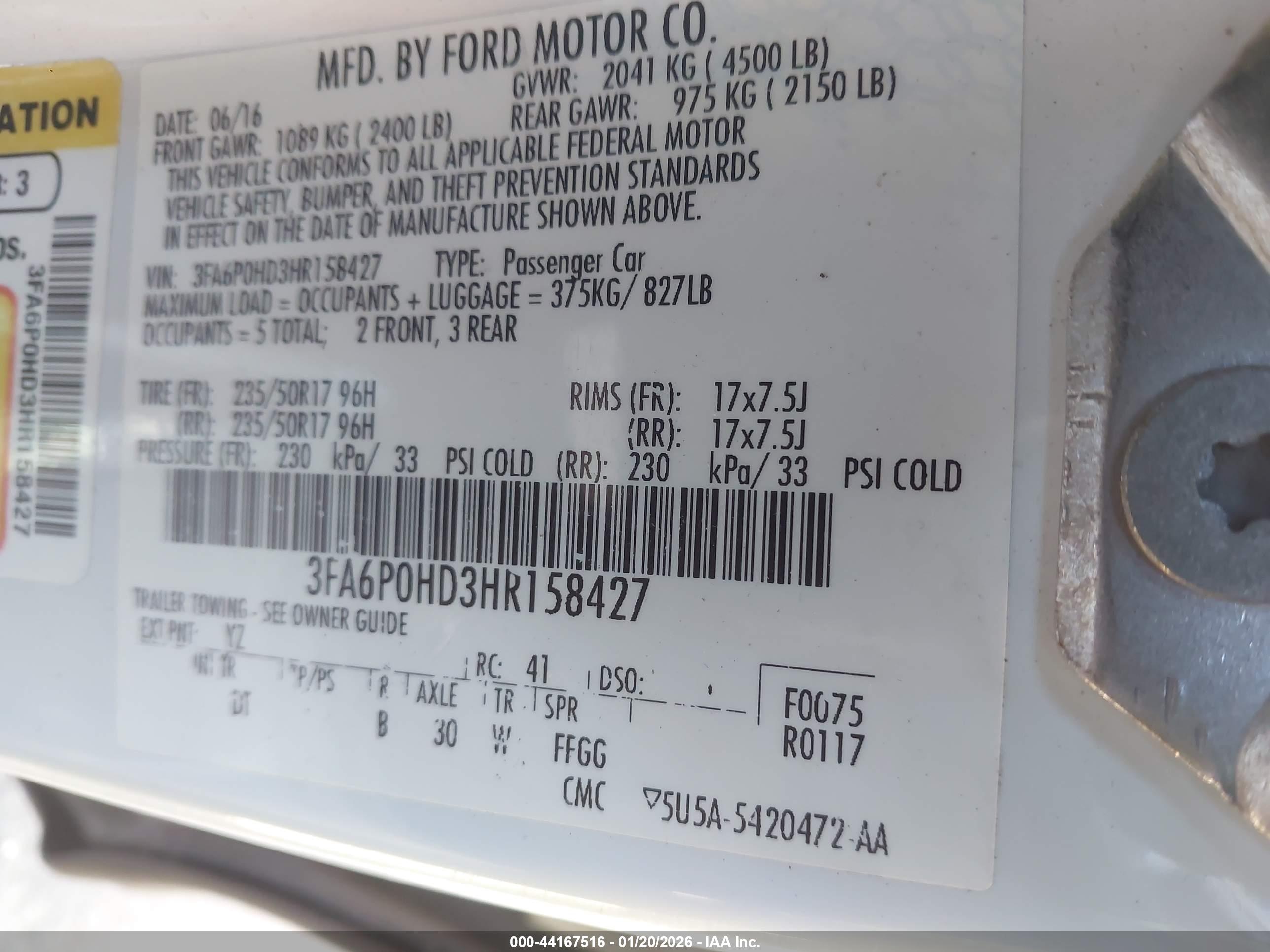 FORD FUSION image 9