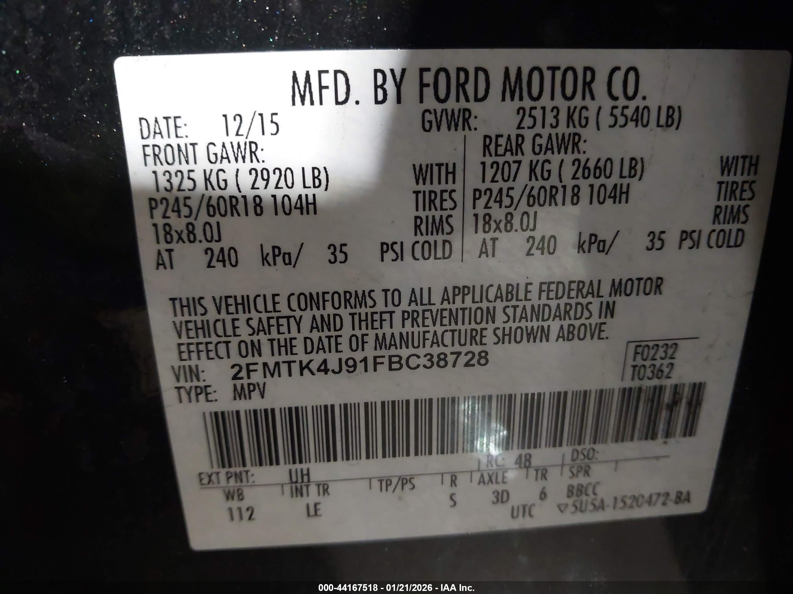 FORD EDGE image 9