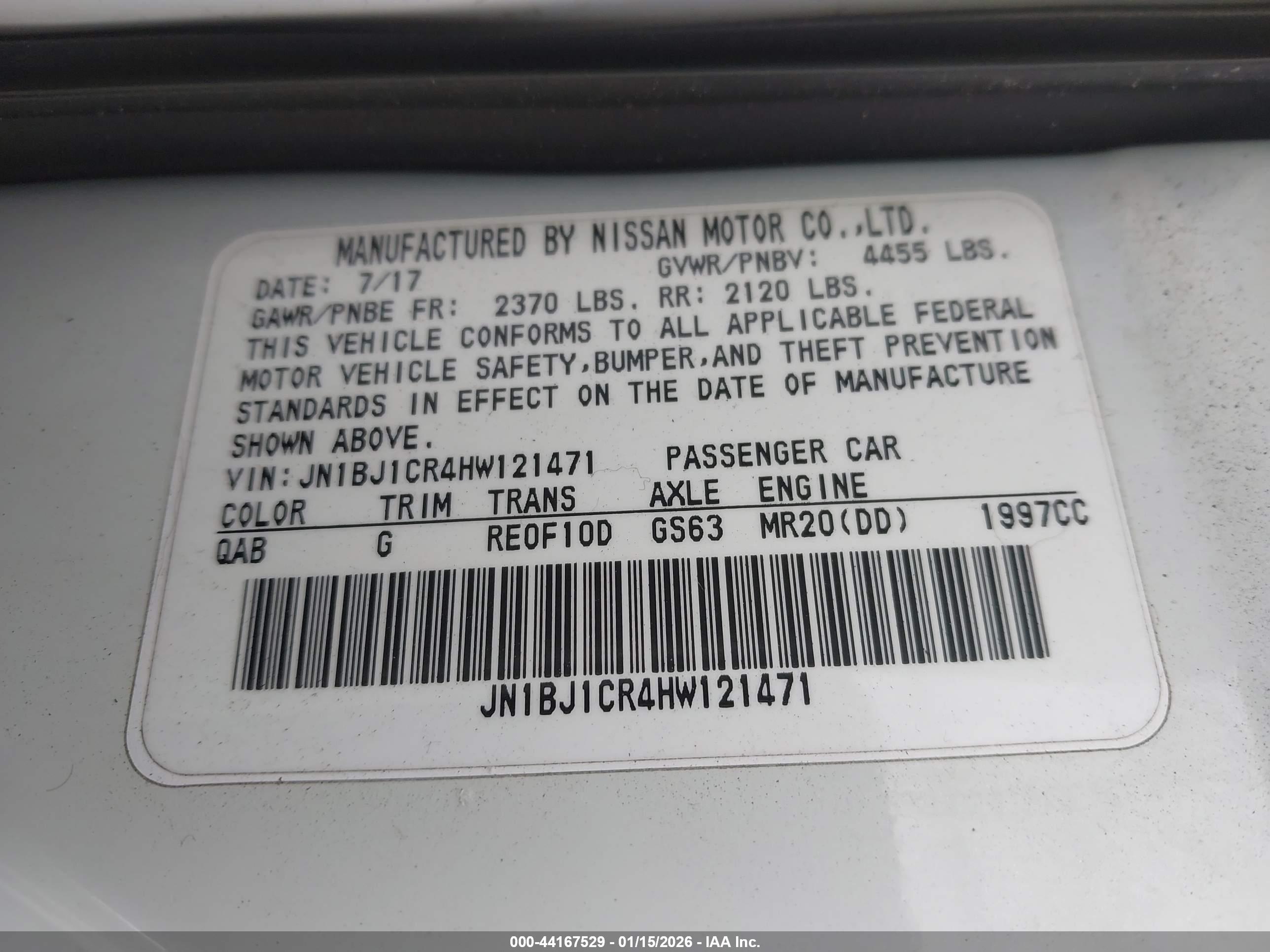 NISSAN ROGUE image 9