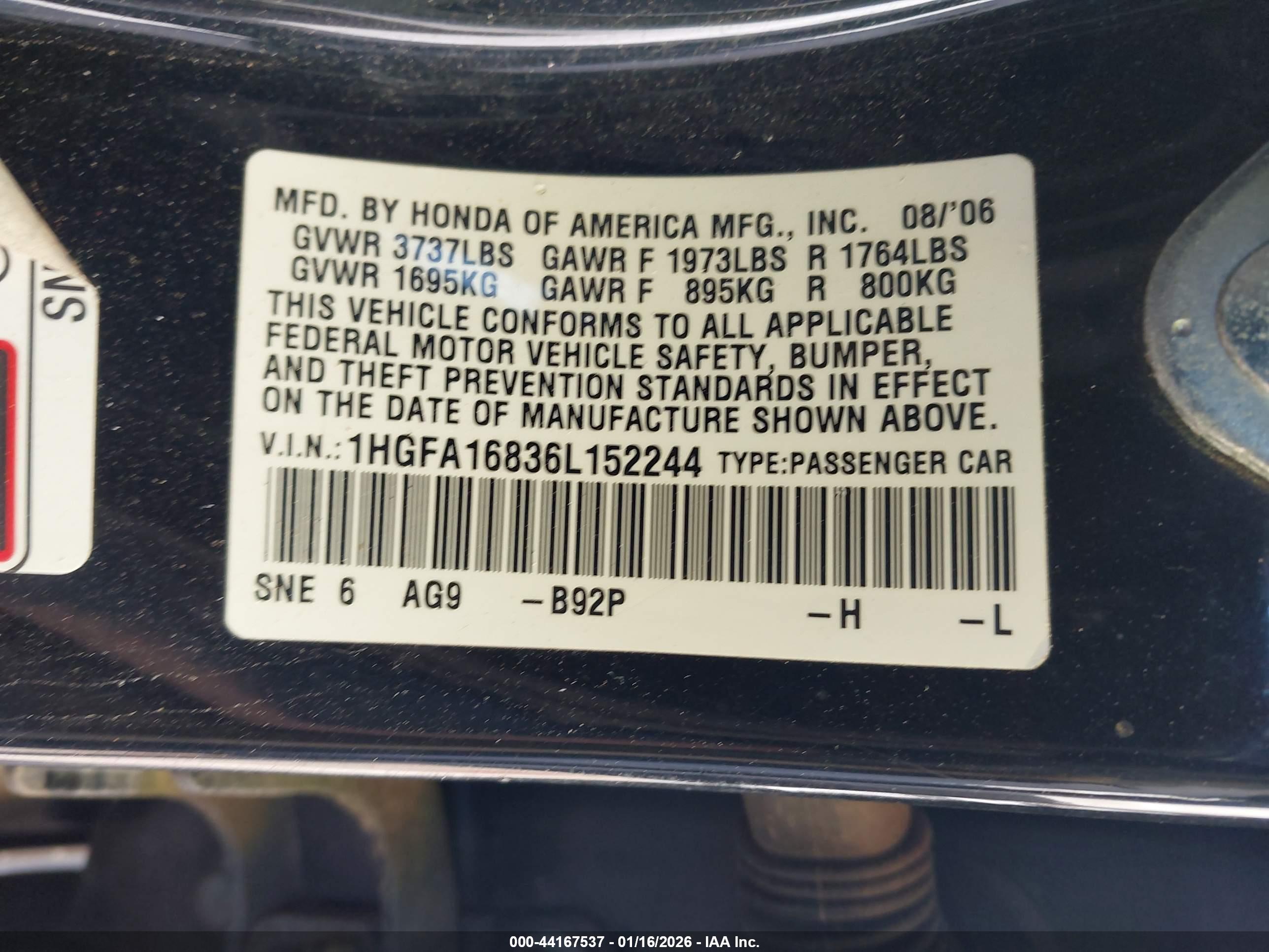 HONDA CIVIC image 9